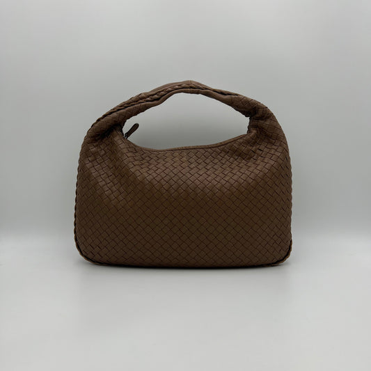 Bottega Veneta Light Brown Intrecciato Hobo Bag