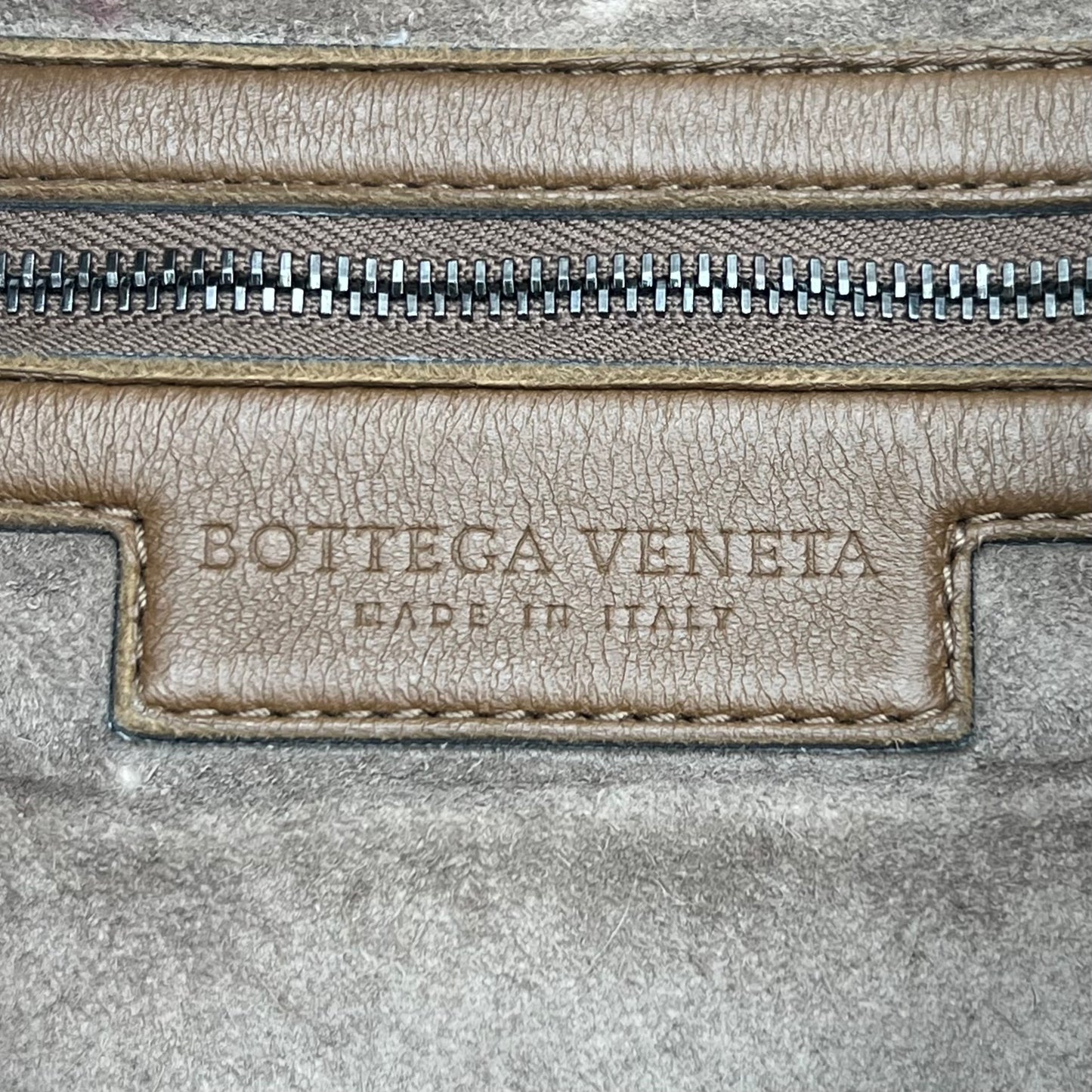 Bottega Veneta Light Brown Intrecciato Hobo Bag