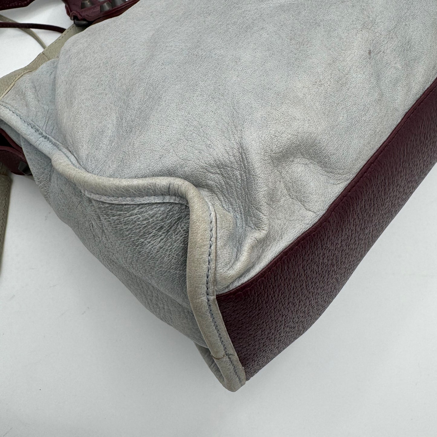 Balenciaga Tri-Color Lambskin Classic City Bag