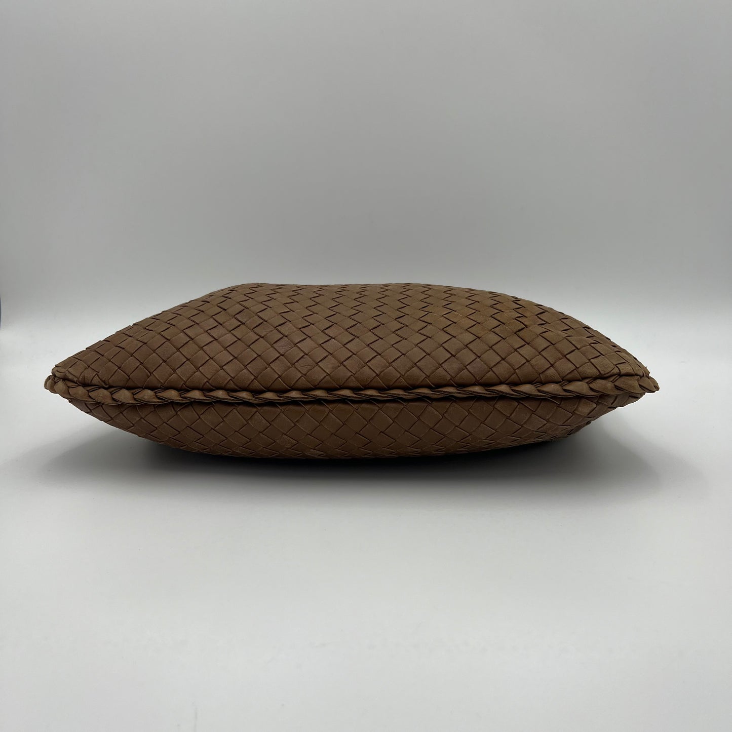 Bottega Veneta Toffee Brown Intrecciato Hobo Bag