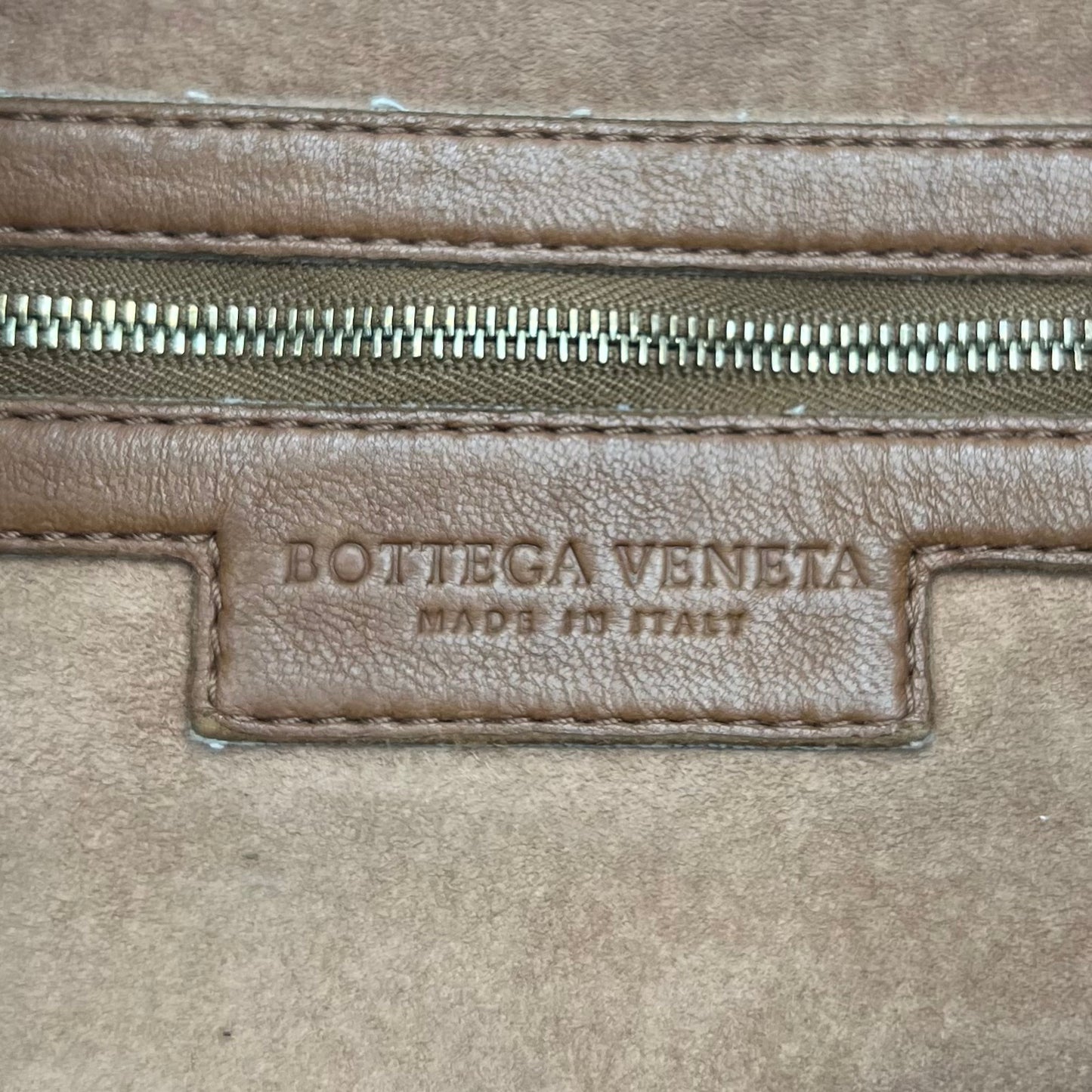 Bottega Veneta Toffee Brown Intrecciato Hobo Bag