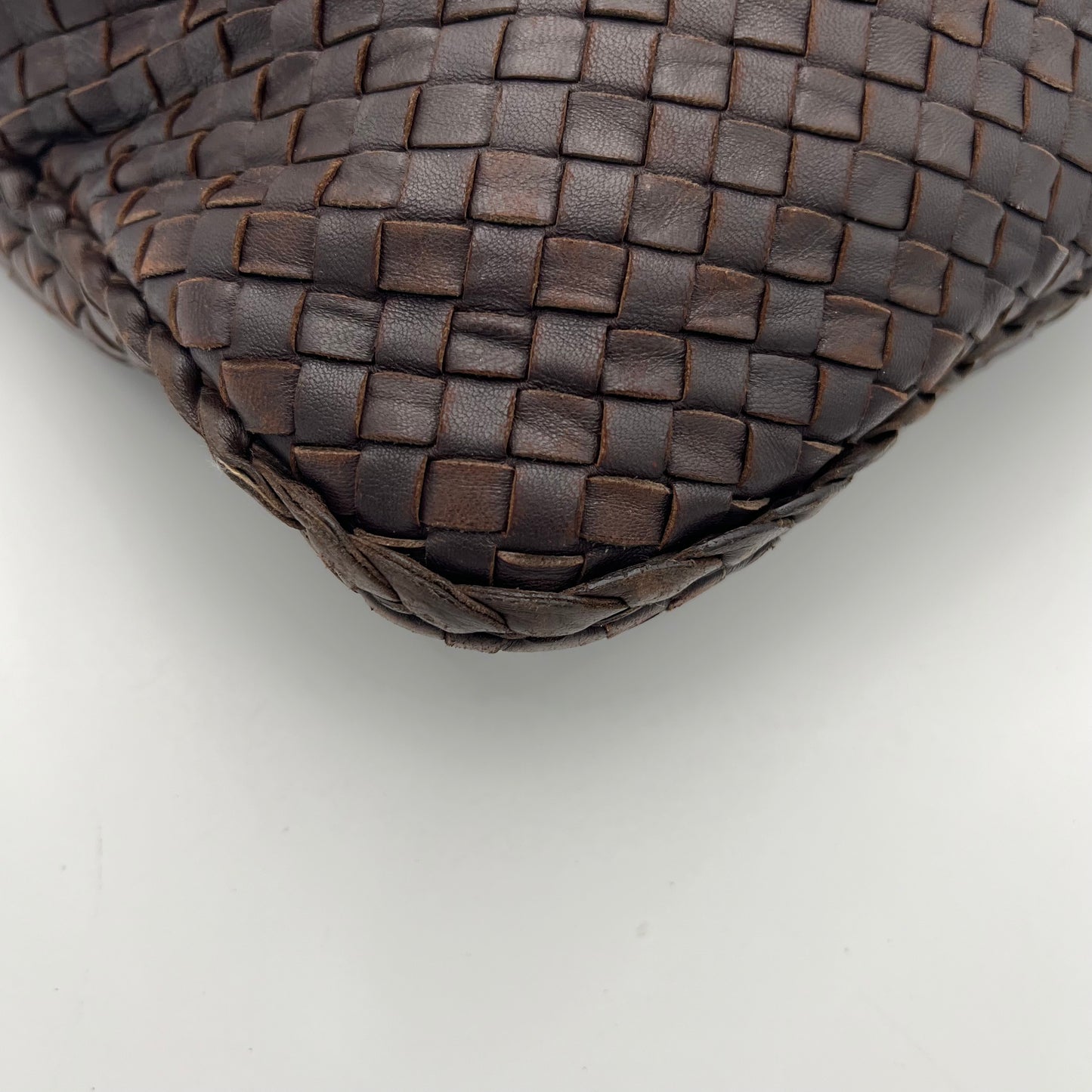 Bottega Veneta Brown Intrecciato Large Hobo Bag