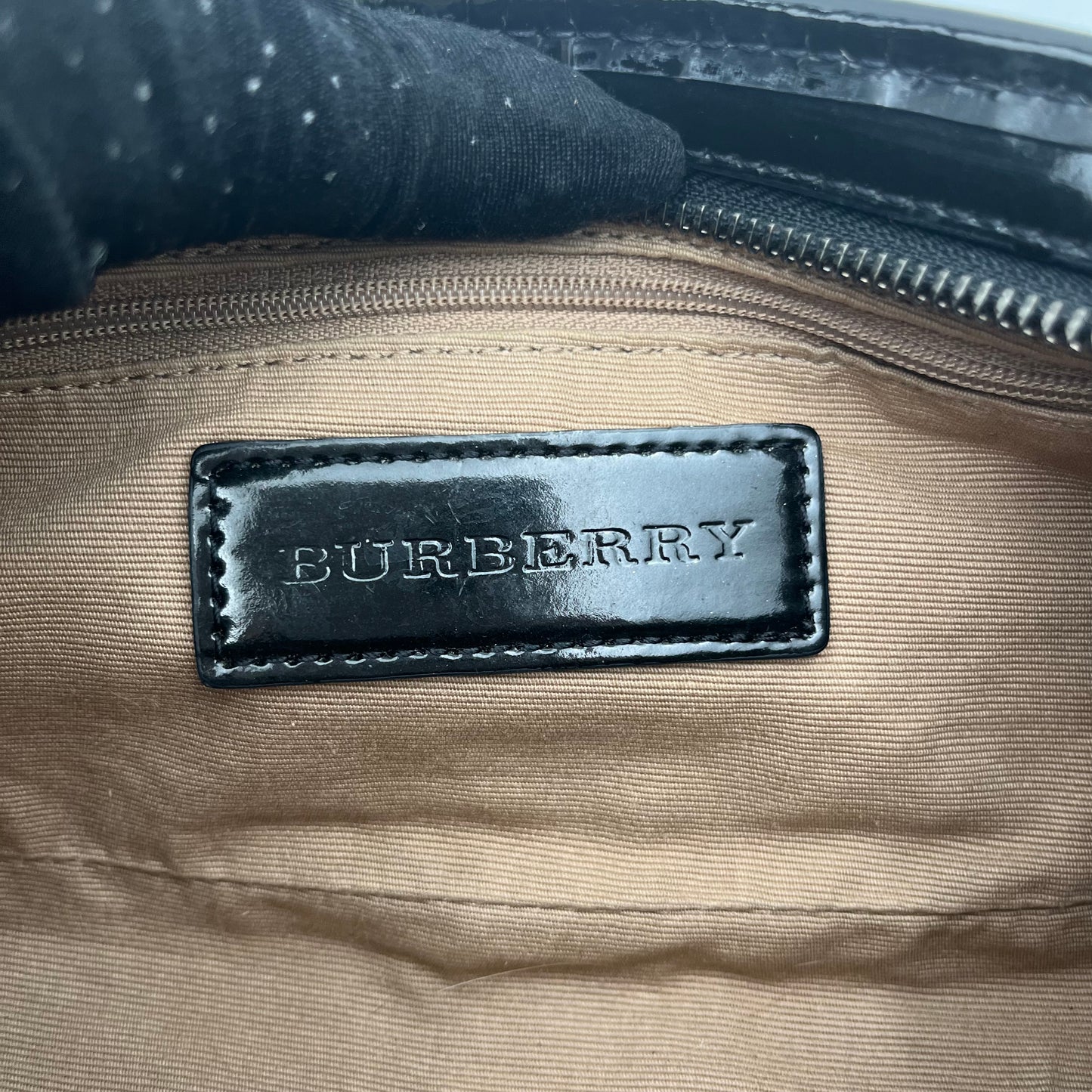 Burberry Nova PVC Patent Leather Pochette