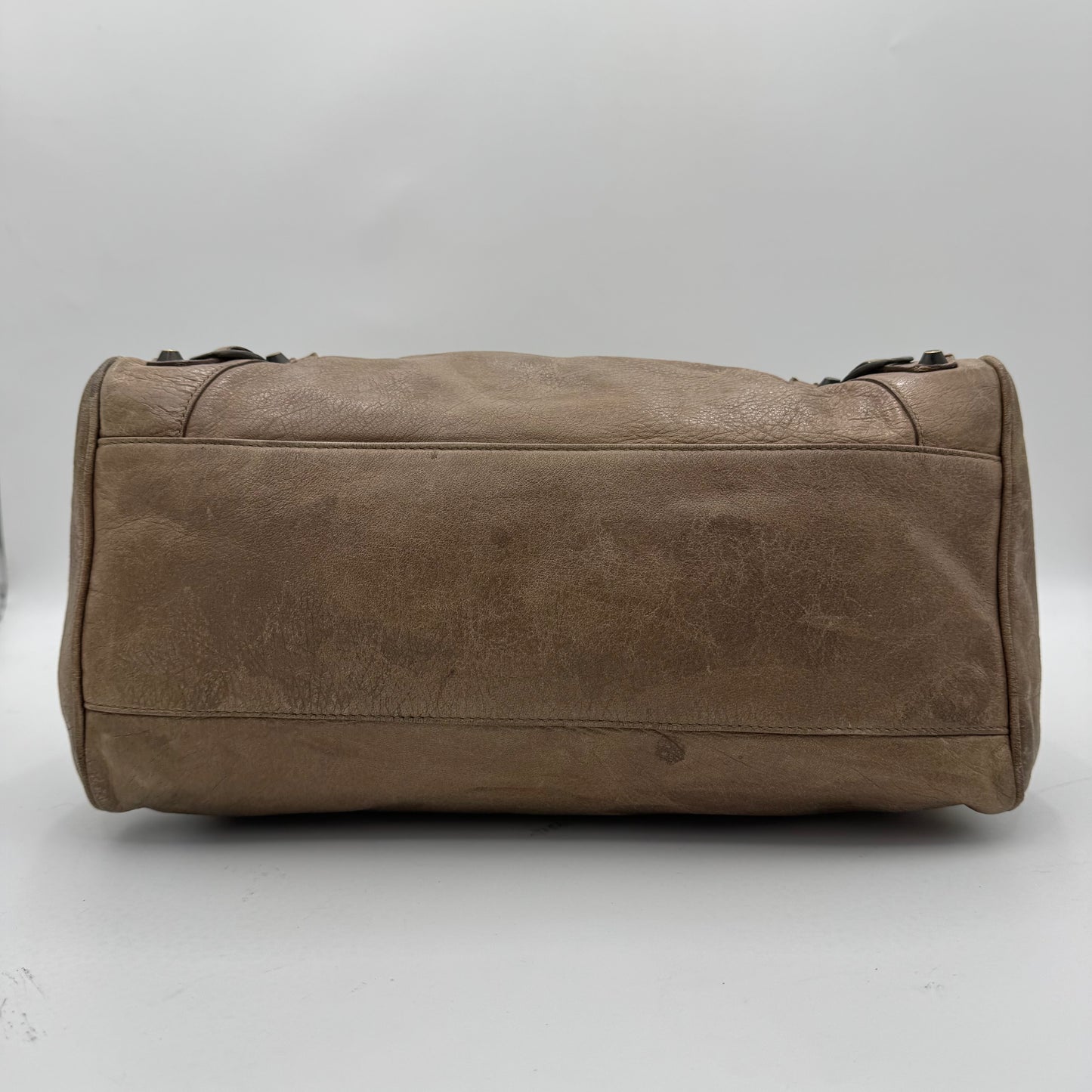 Balenciaga Light Brown Leather Classic Velo