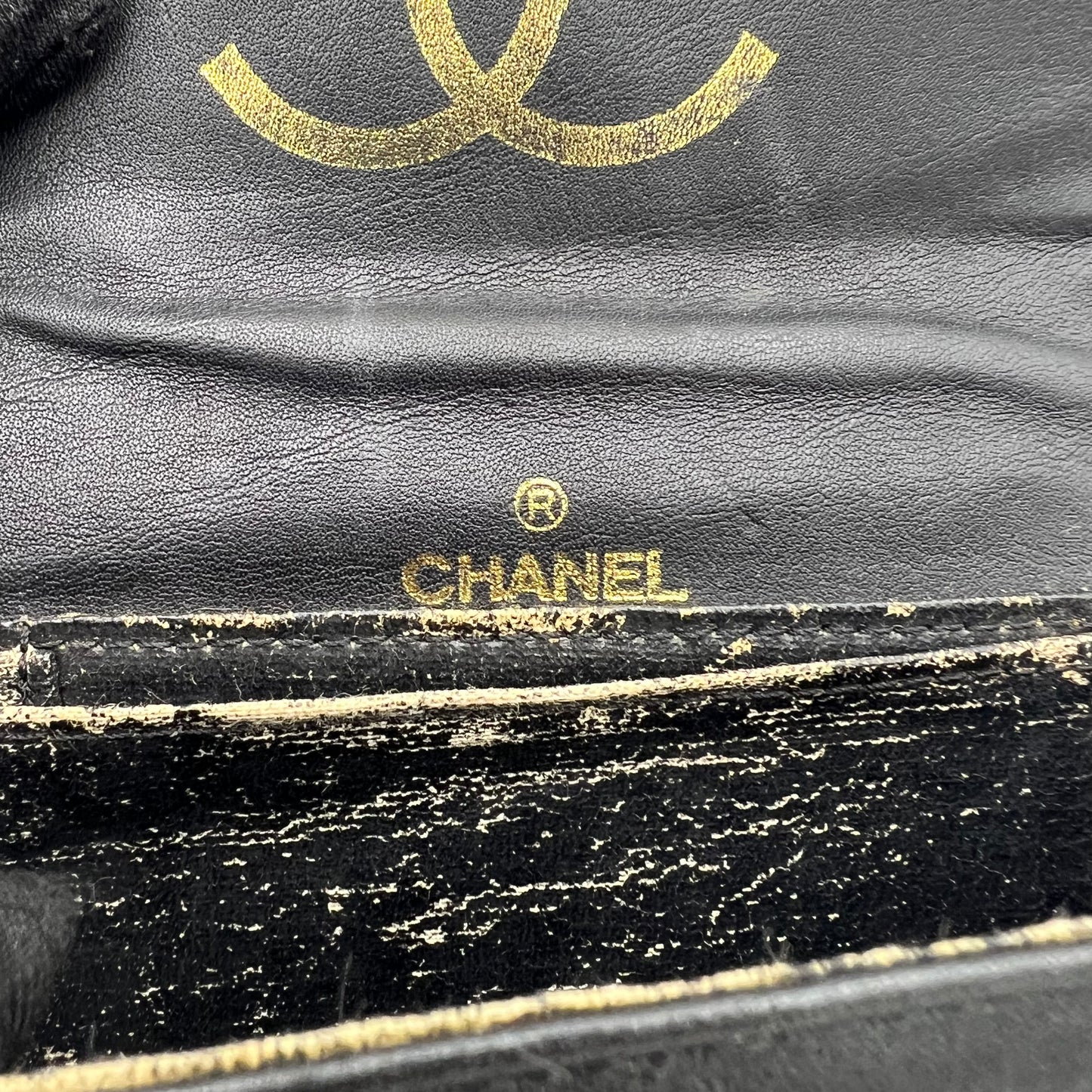 Chanel Black Leather Mini Belt Bag