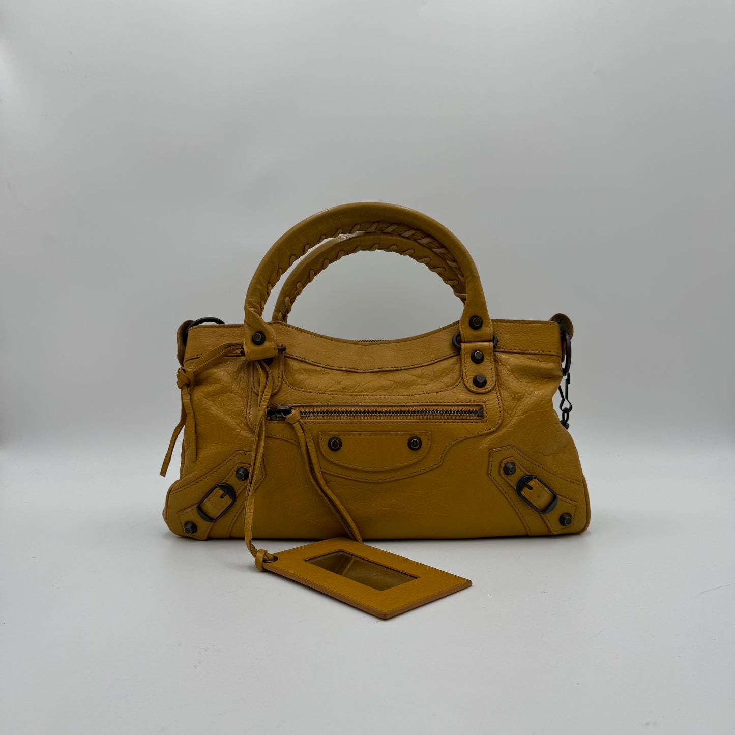 Balenciaga Mustard Yellow Classic First
