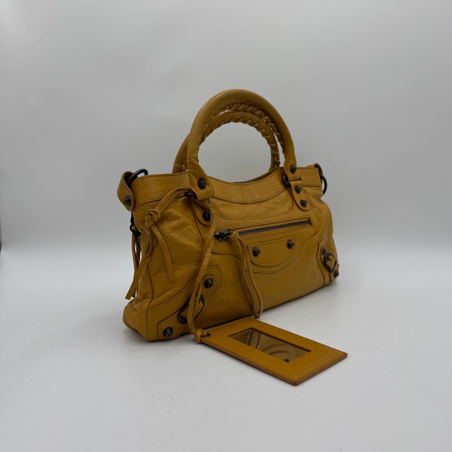 Balenciaga Mustard Yellow Classic First