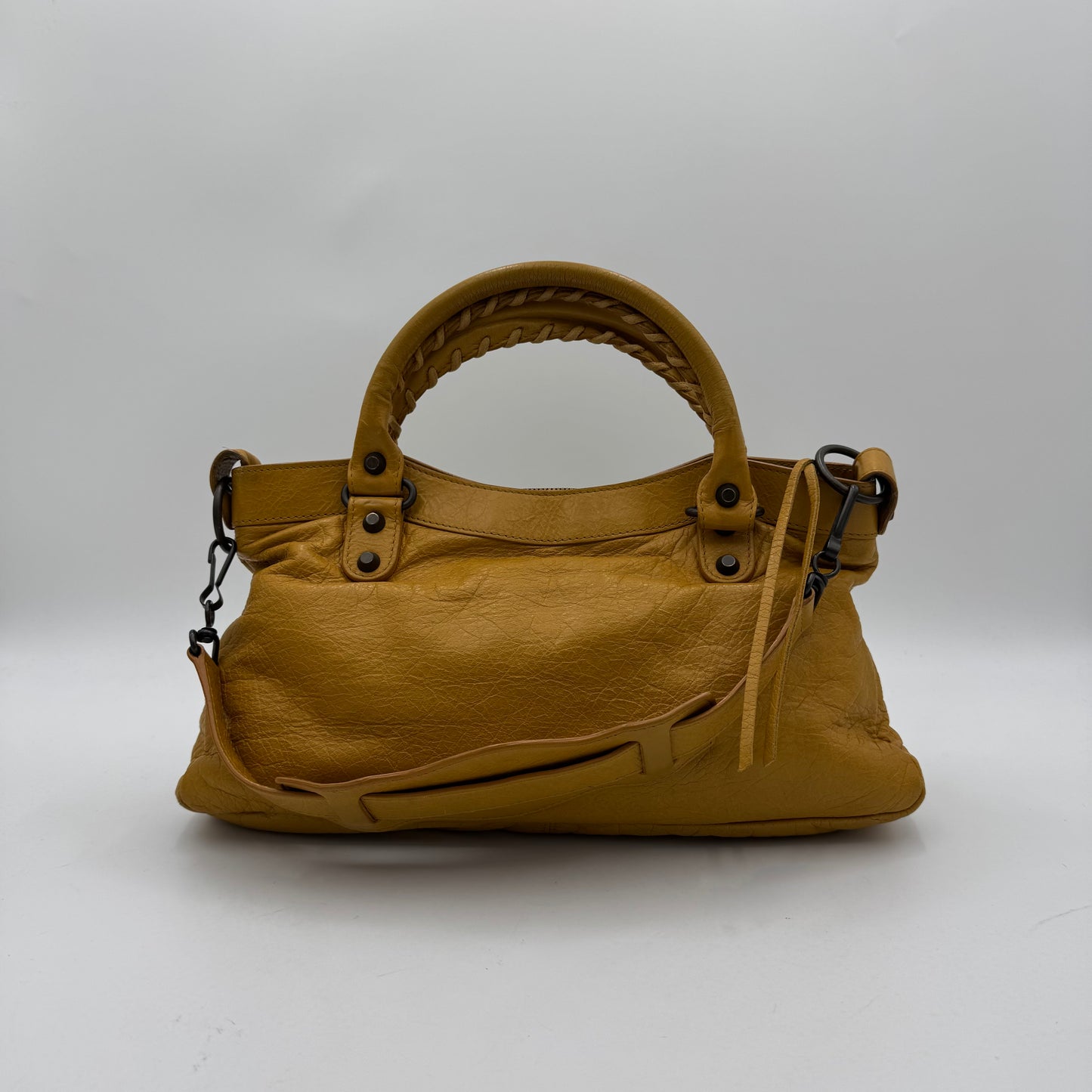 Balenciaga Mustard Yellow Classic First