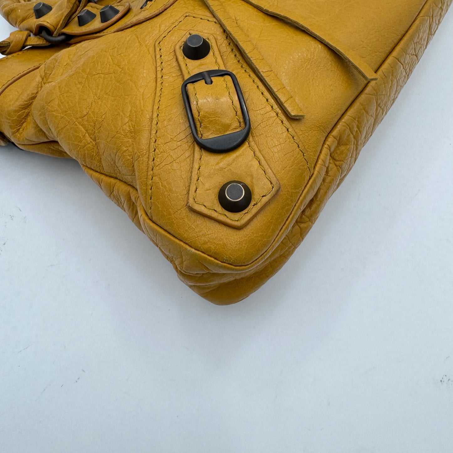 Balenciaga Mustard Yellow Classic First