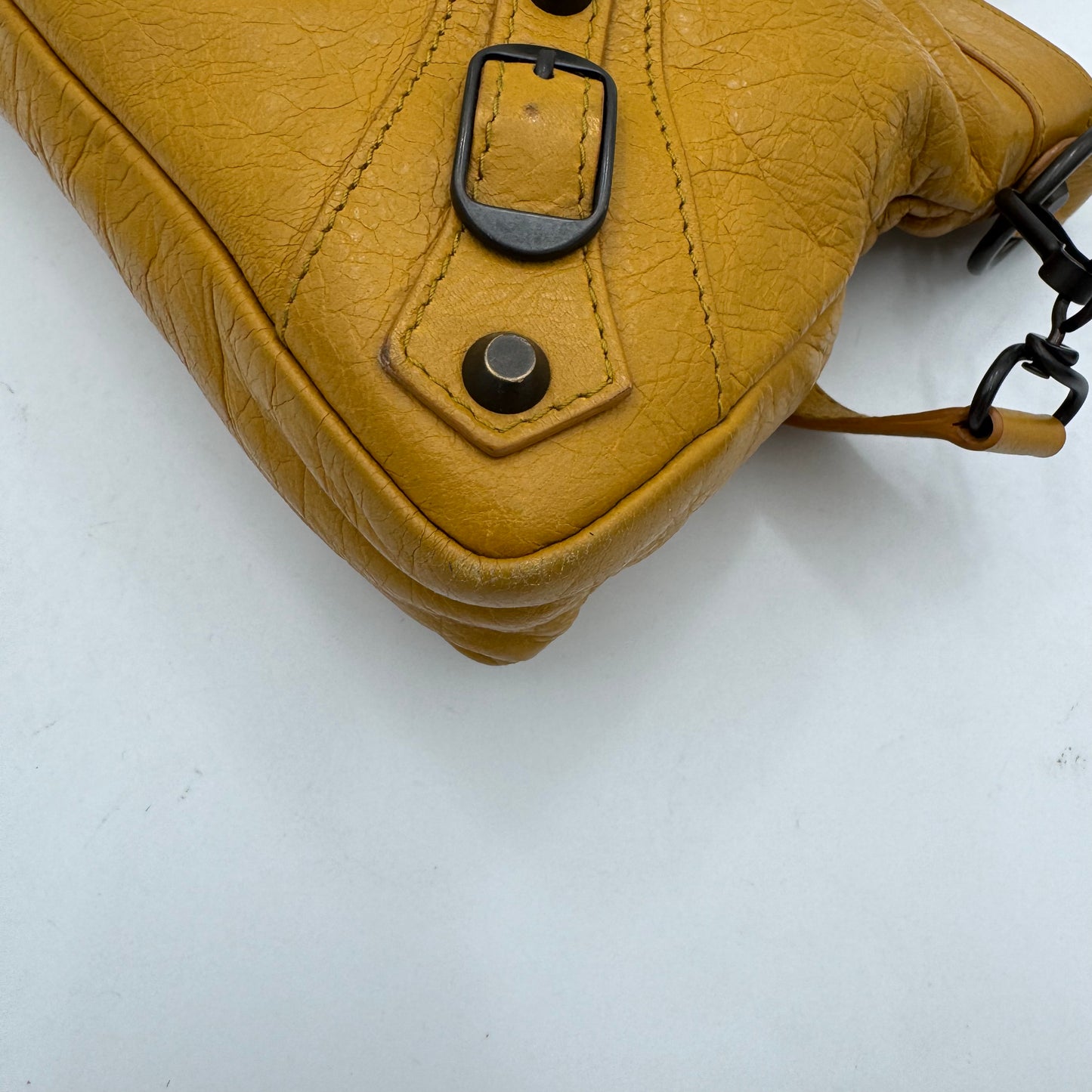 Balenciaga Mustard Yellow Classic First