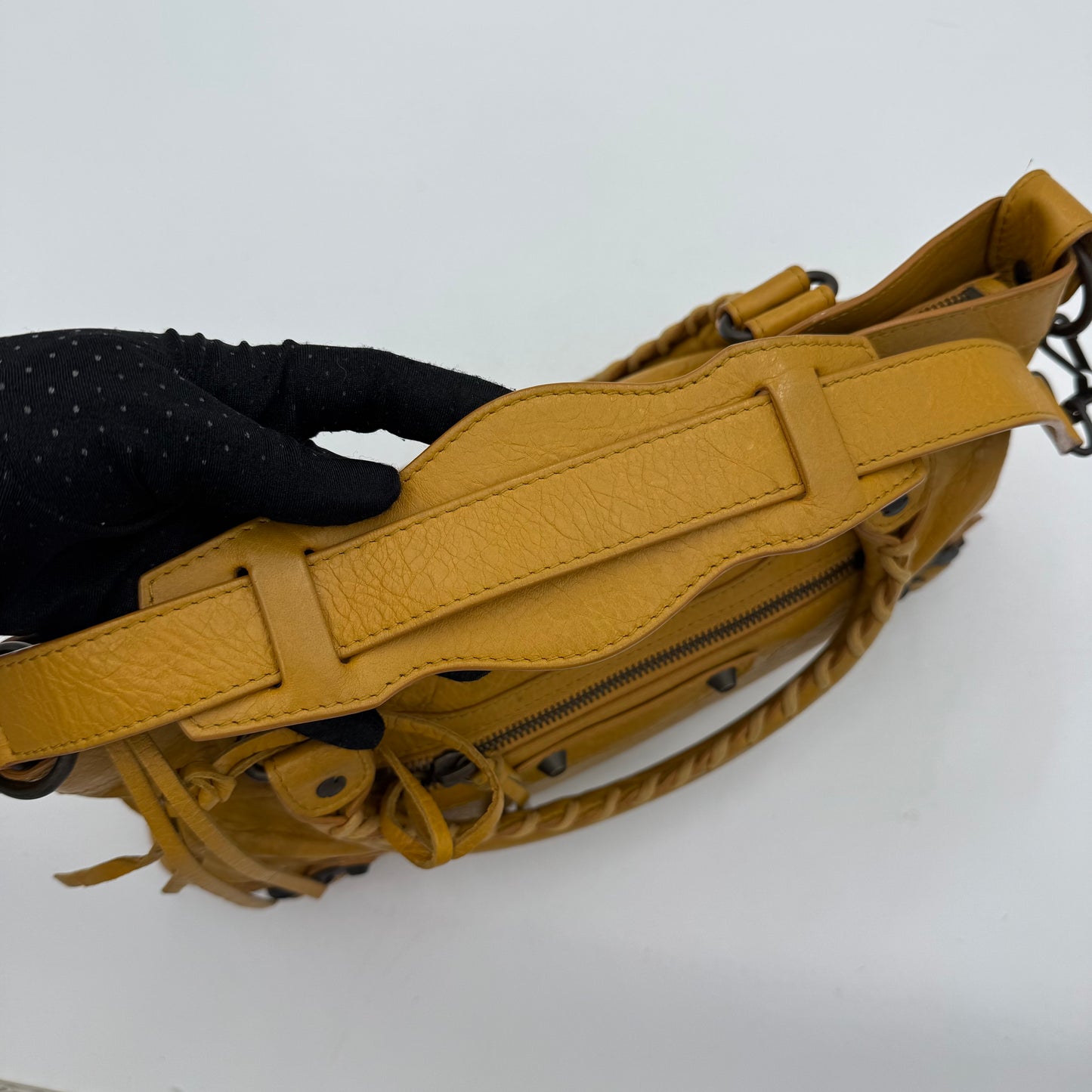 Balenciaga Mustard Yellow Classic First