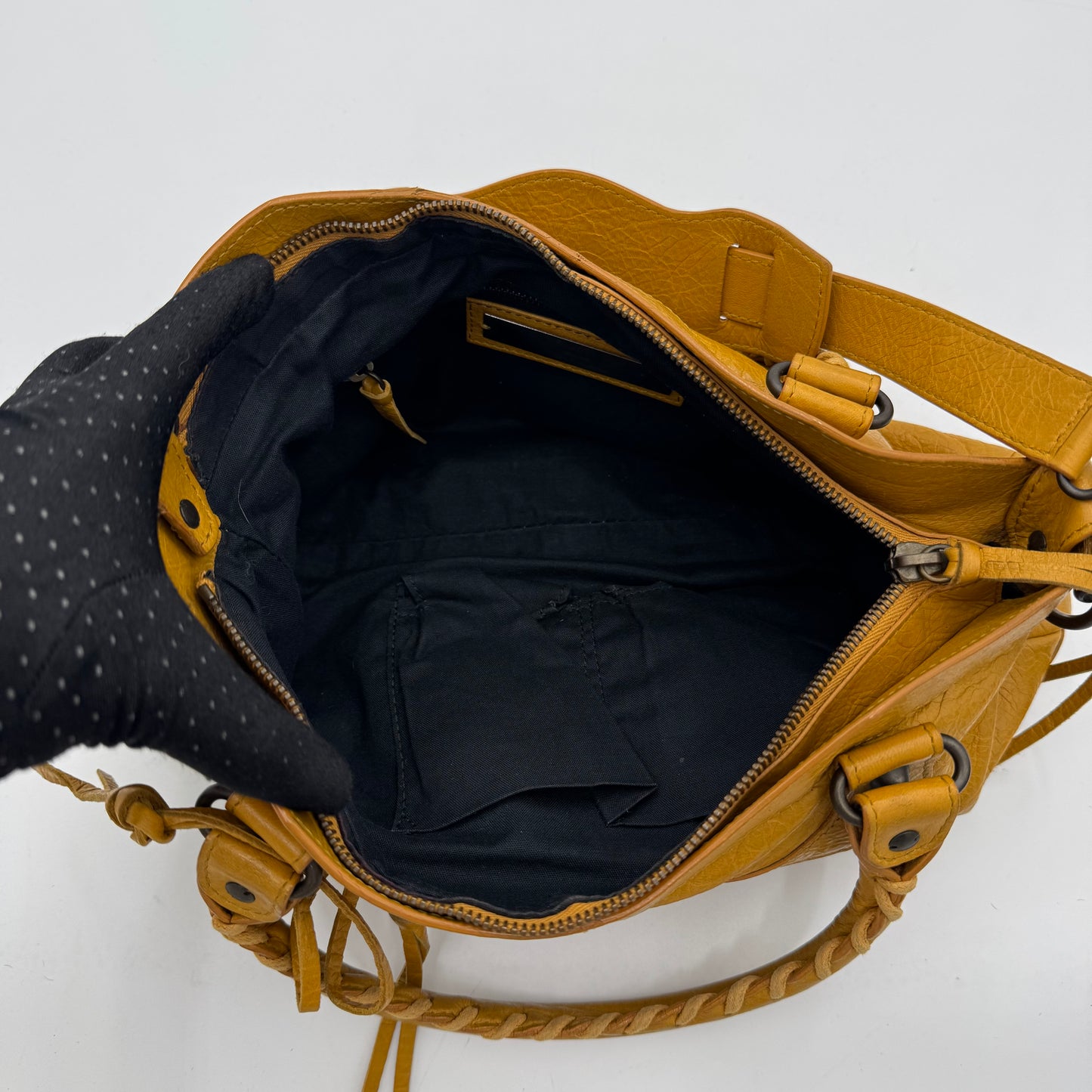 Balenciaga Mustard Yellow Classic First