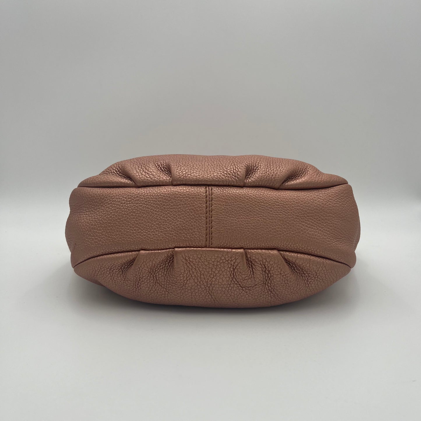 Fendi Pink Selleria Leather Hobo Bag