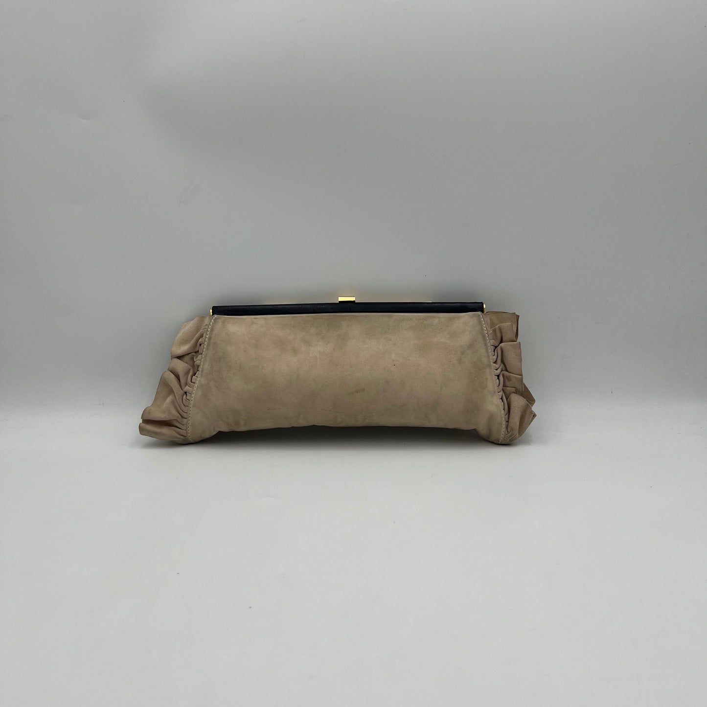 Loewe Vintage Beige Kisslock Chain Bag