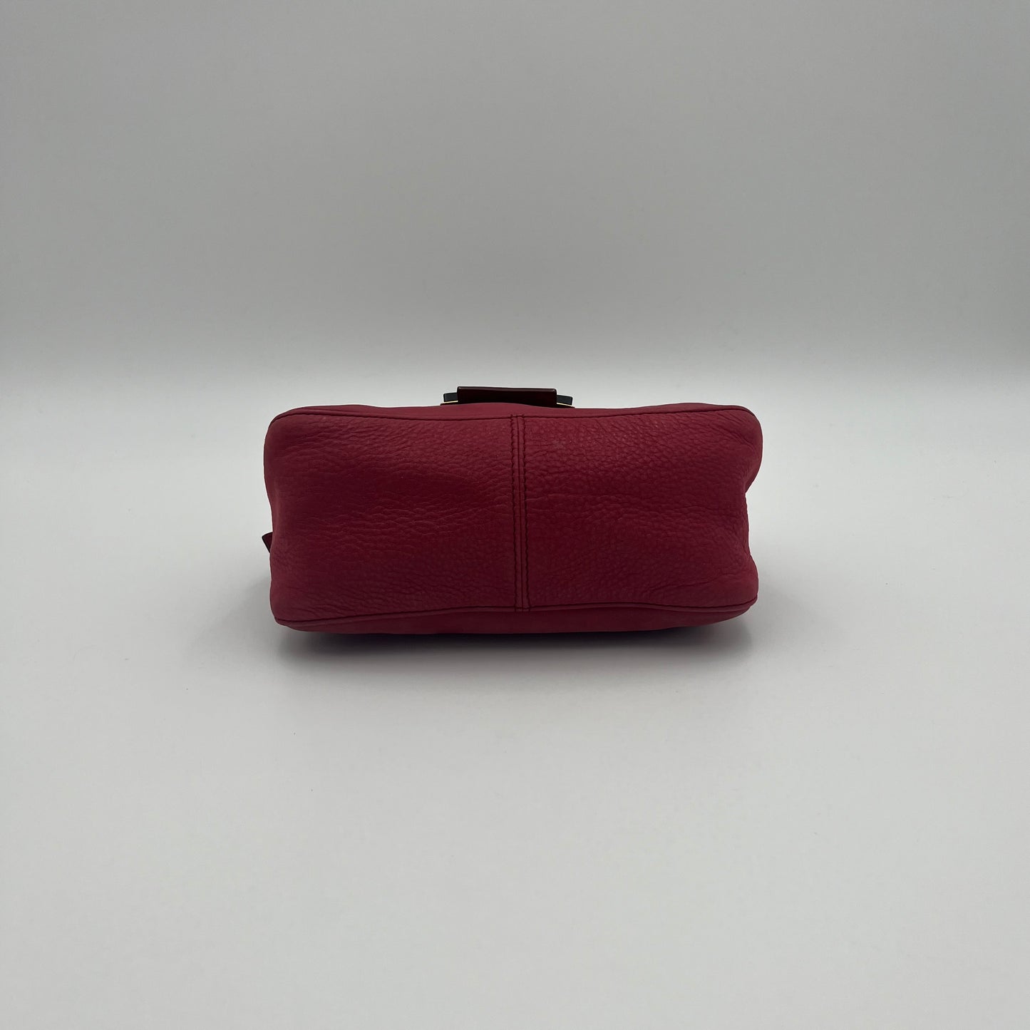 Fendi Pink Leather Mini Mamma Baguette
