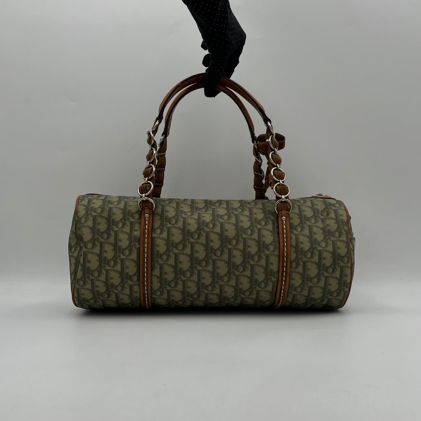 Christian Dior Romantique Trotter Barrel Bag