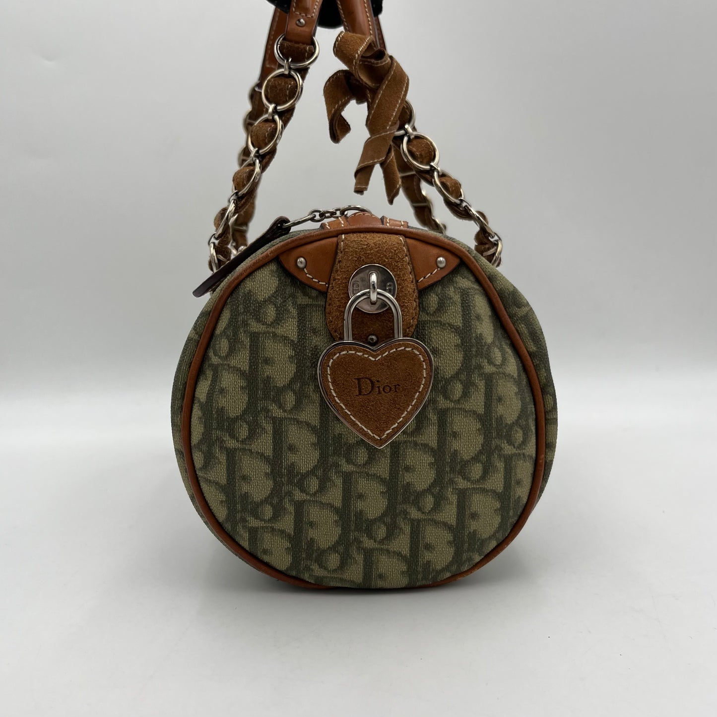 Christian Dior Romantique Trotter Barrel Bag