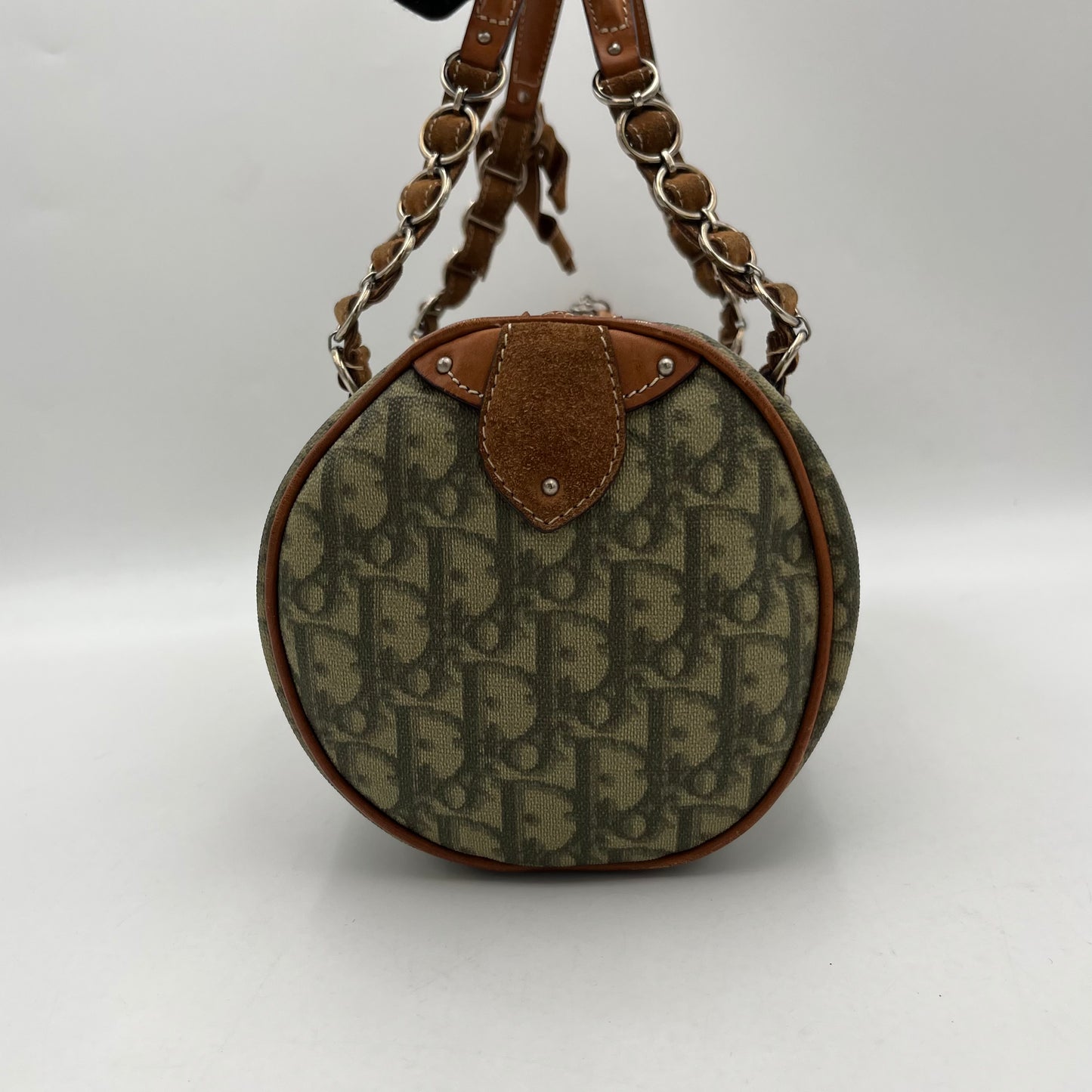 Christian Dior Romantique Trotter Barrel Bag