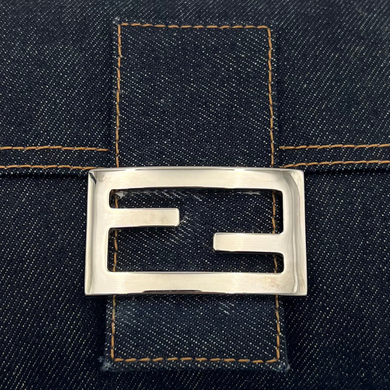 Fendi Denim Baguette