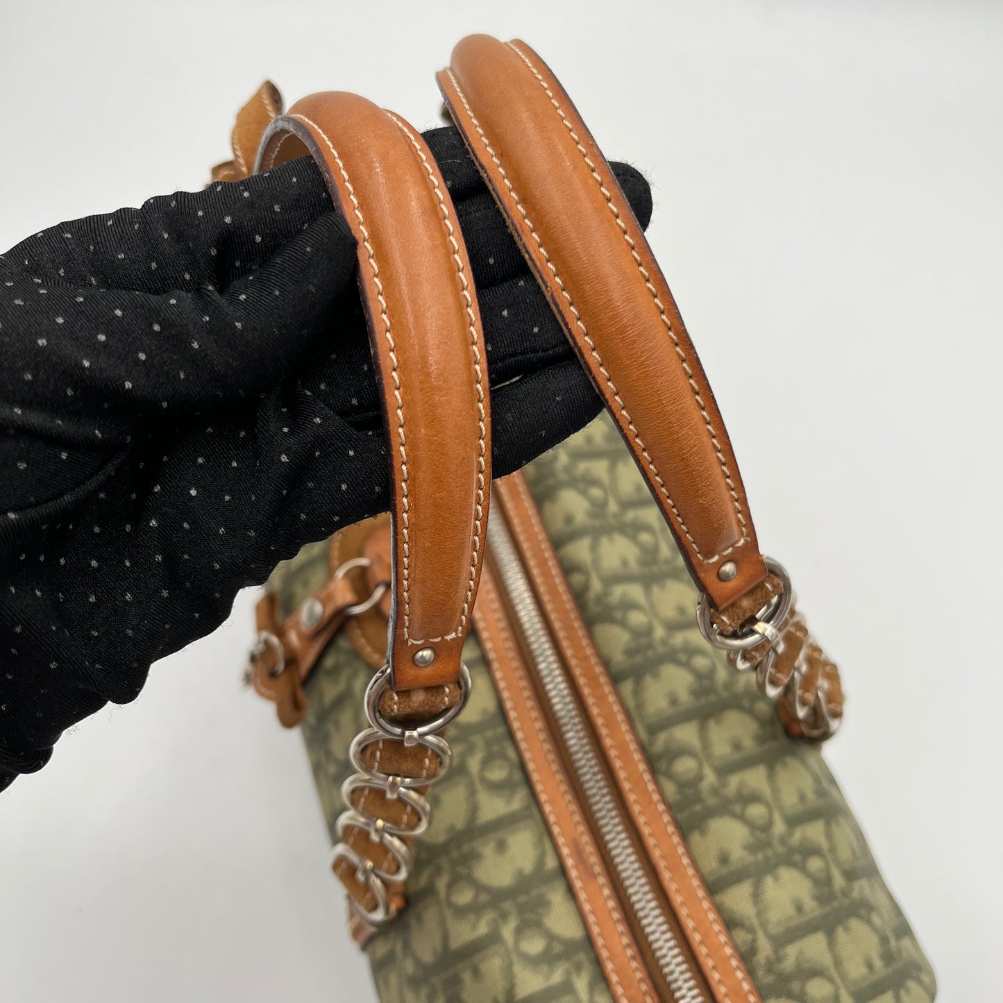 Christian Dior Romantique Trotter Barrel Bag
