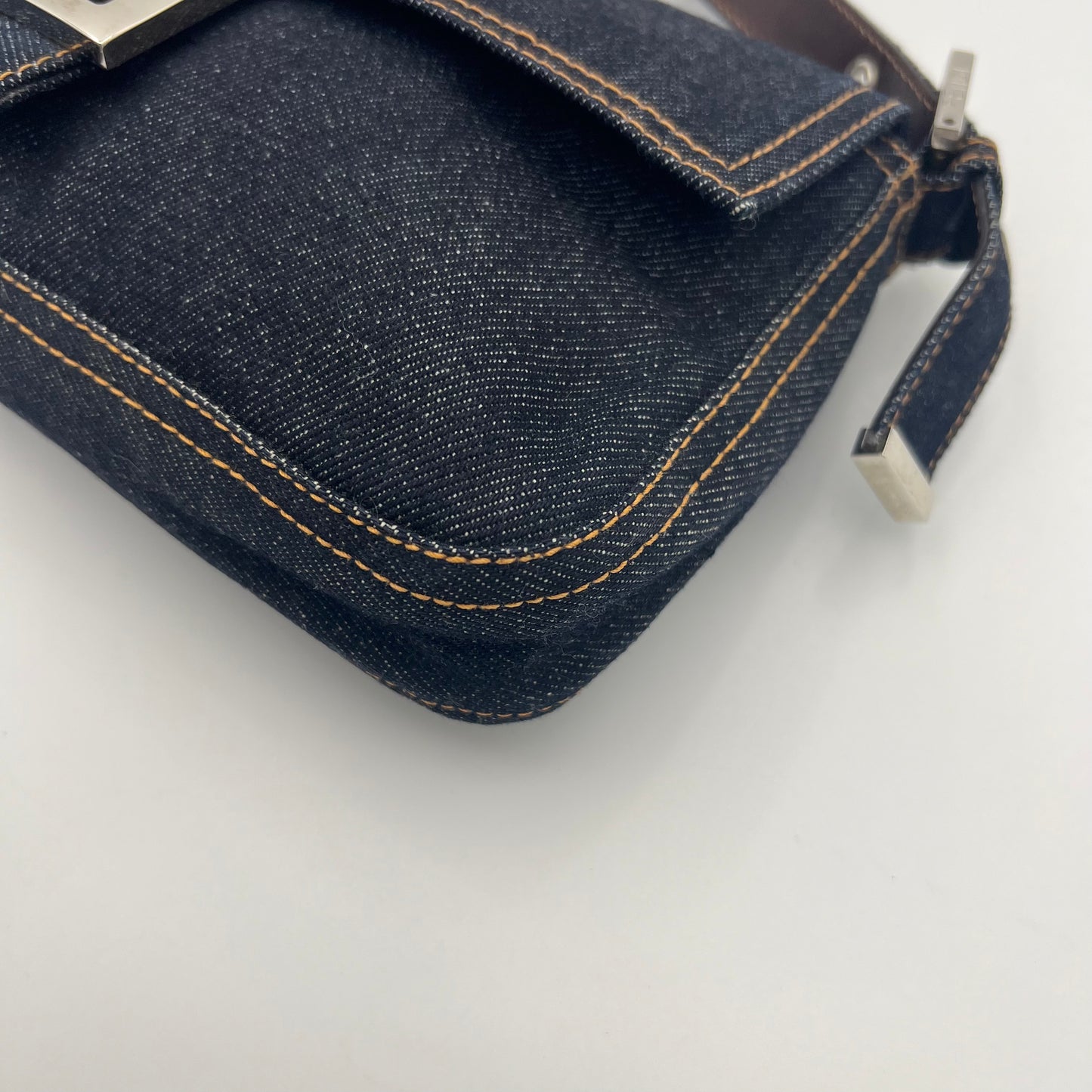 Fendi Denim Baguette