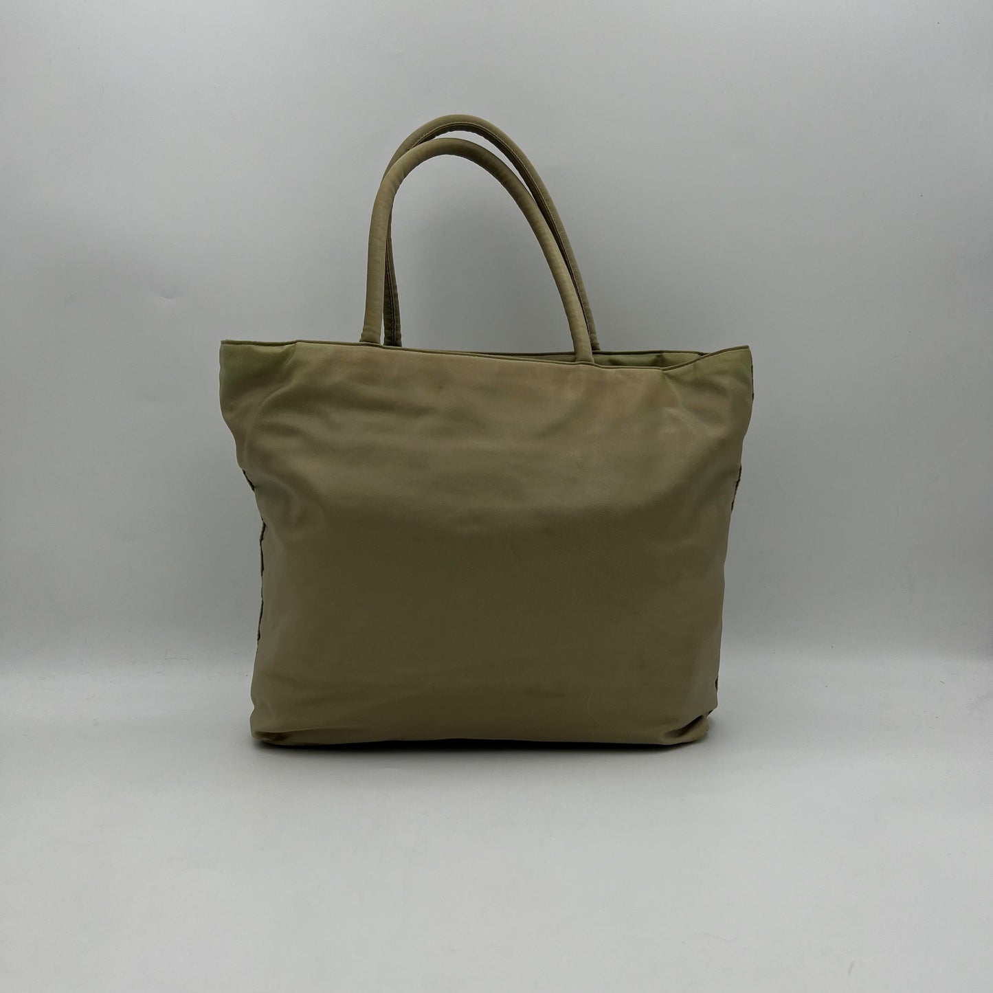 Prada Beige Nylon Tote