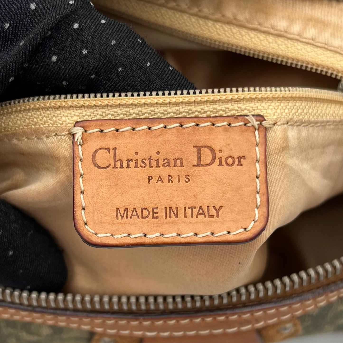 Christian Dior Romantique Trotter Barrel Bag