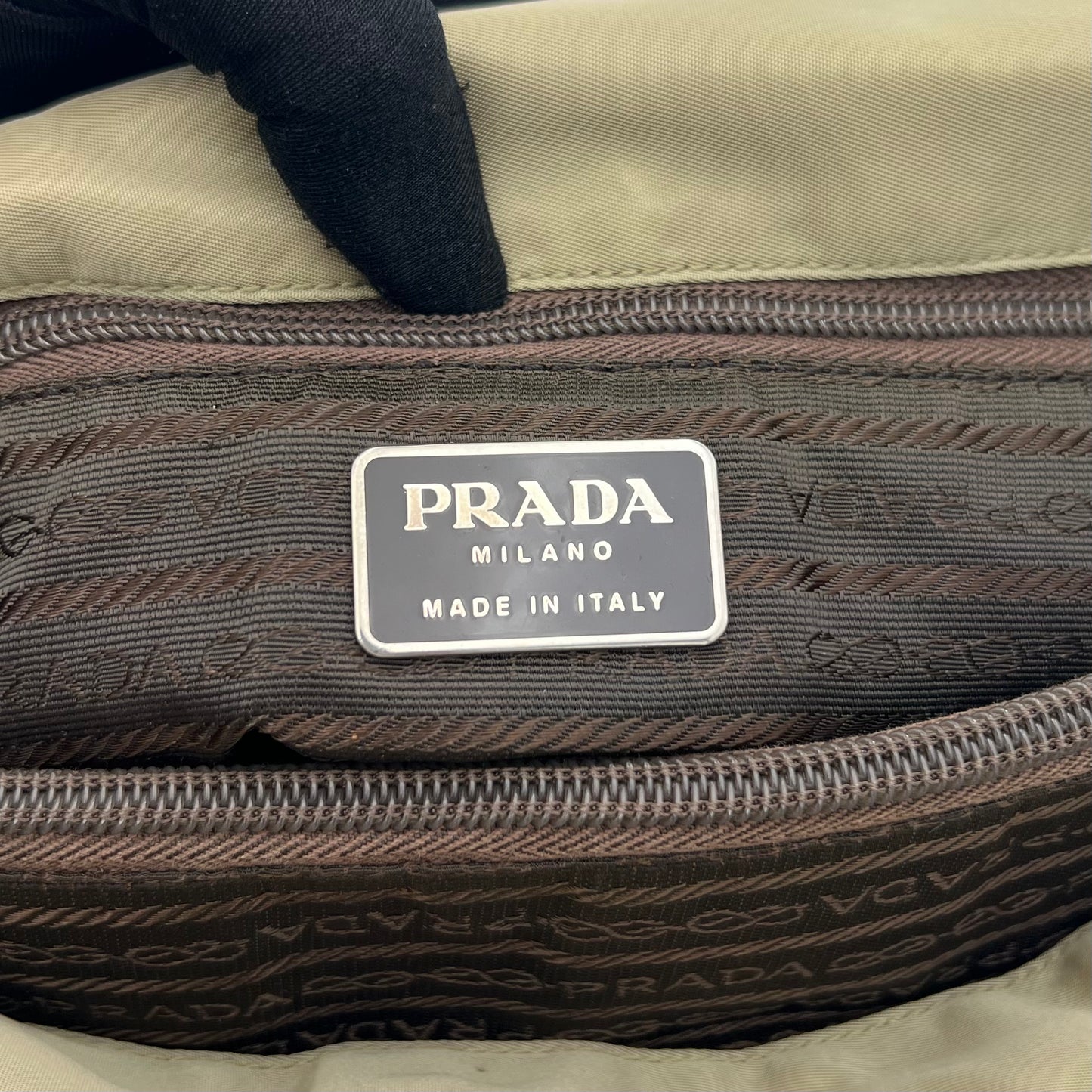 Prada Beige Nylon Tote