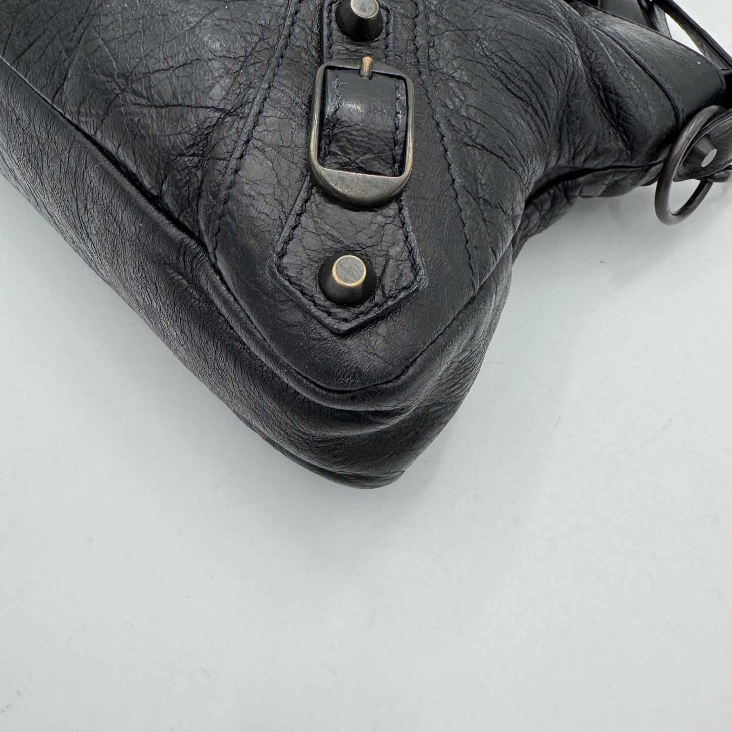 Balenciaga Black Leather Classic First