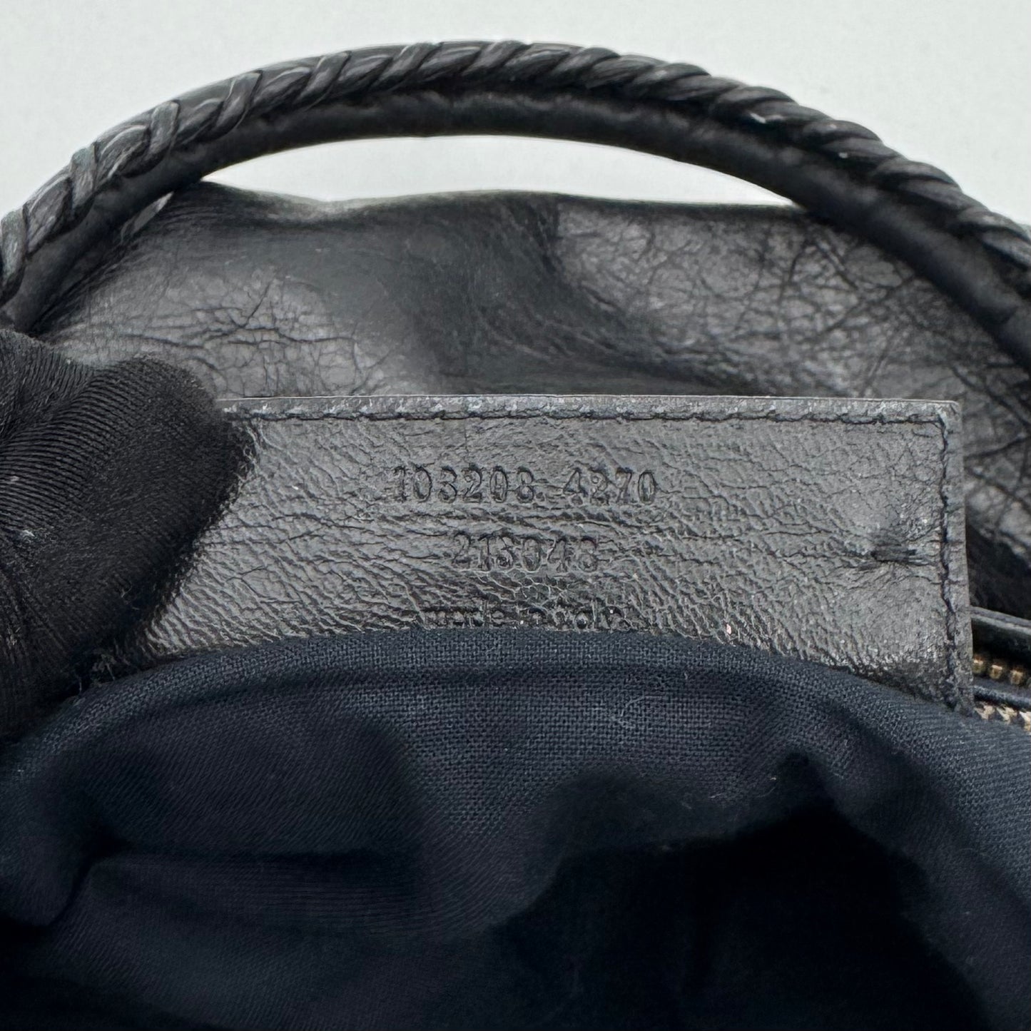 Balenciaga Black Leather Classic First
