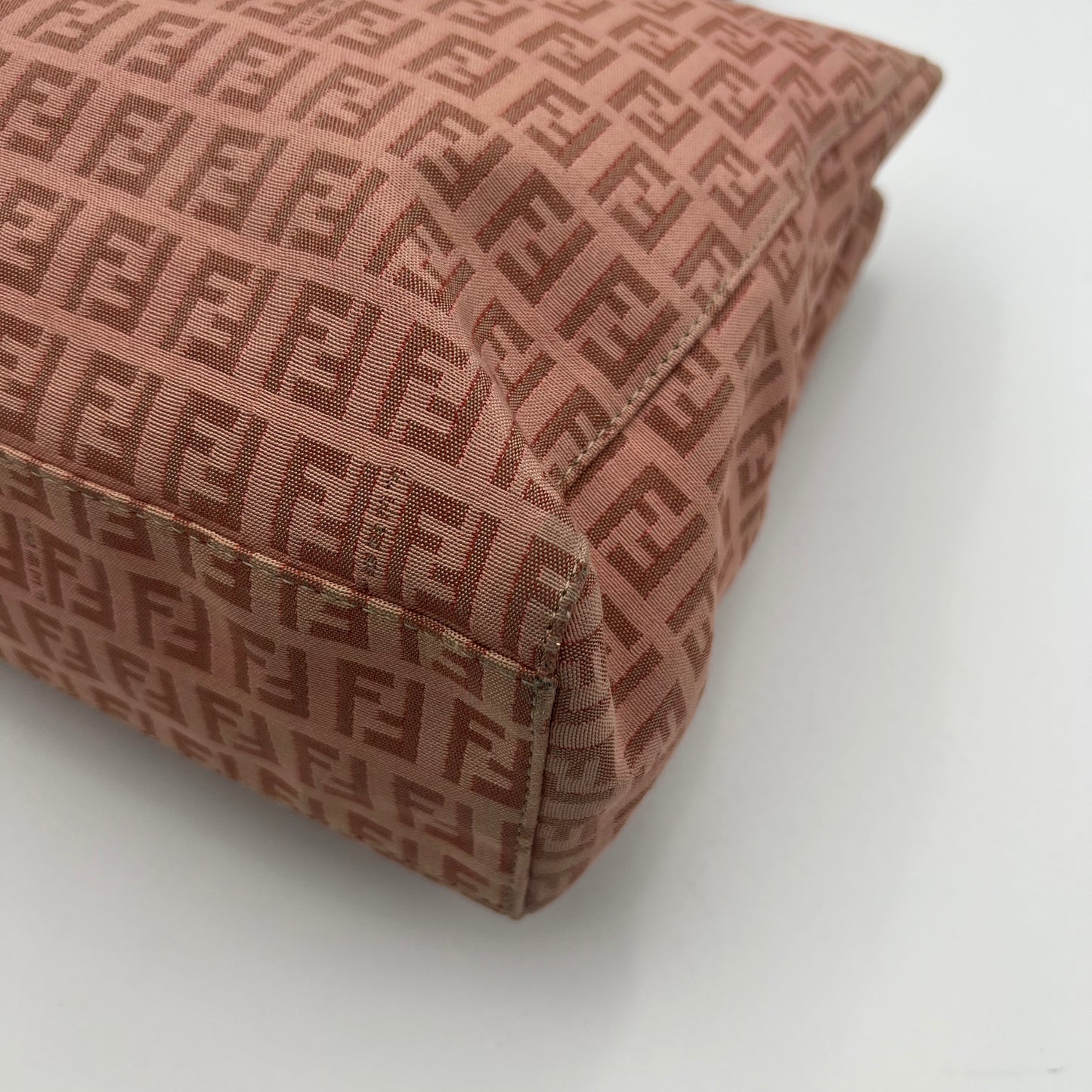 Fendi Pink Zucchino Tote