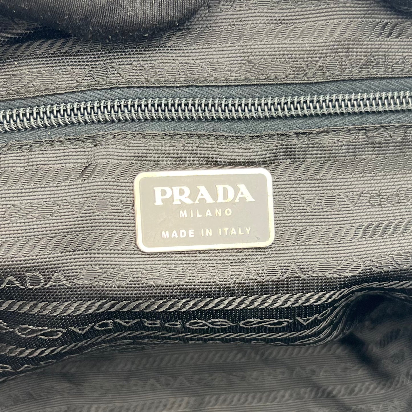 Prada Black Leather Bauletto