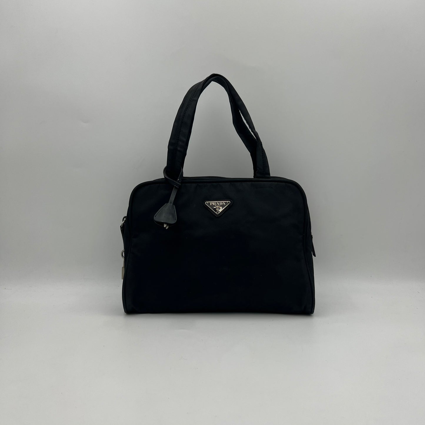 Prada Black Nylon Handbag