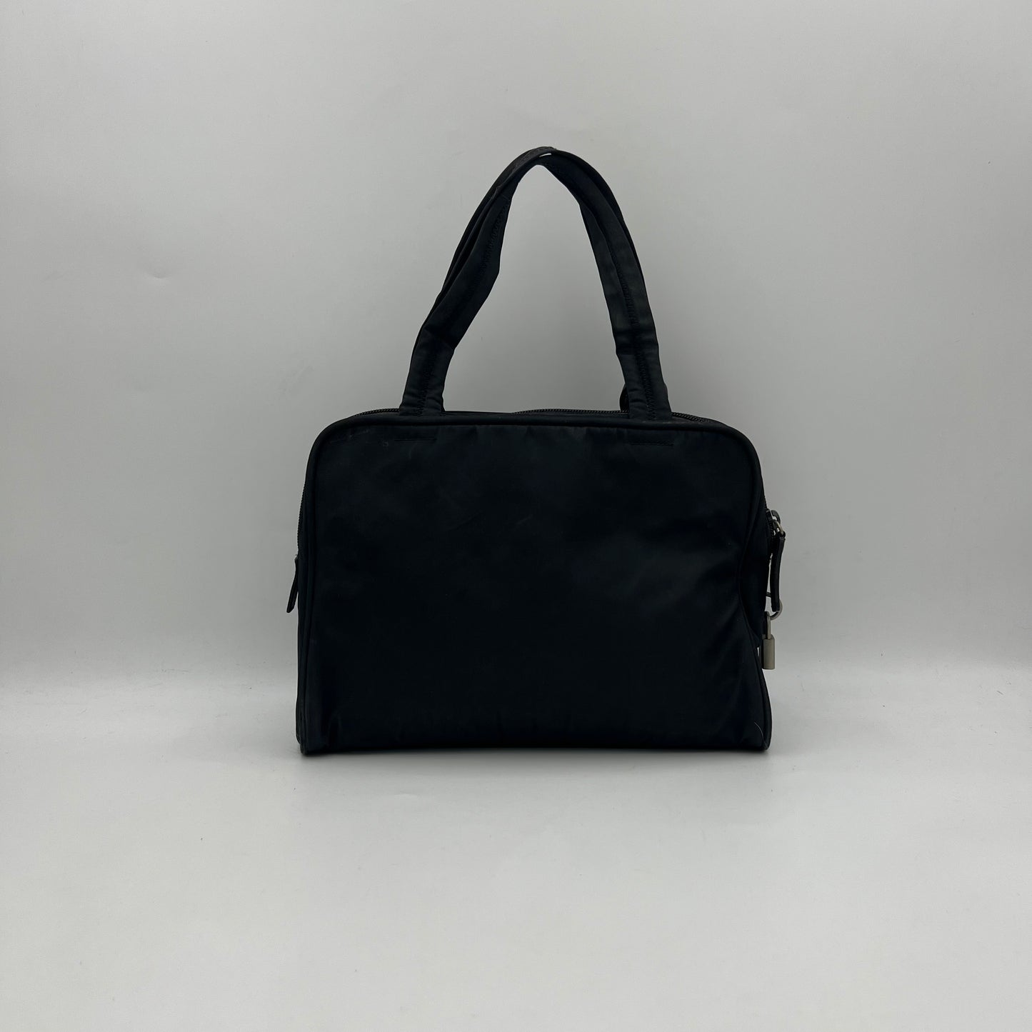 Prada Black Nylon Handbag