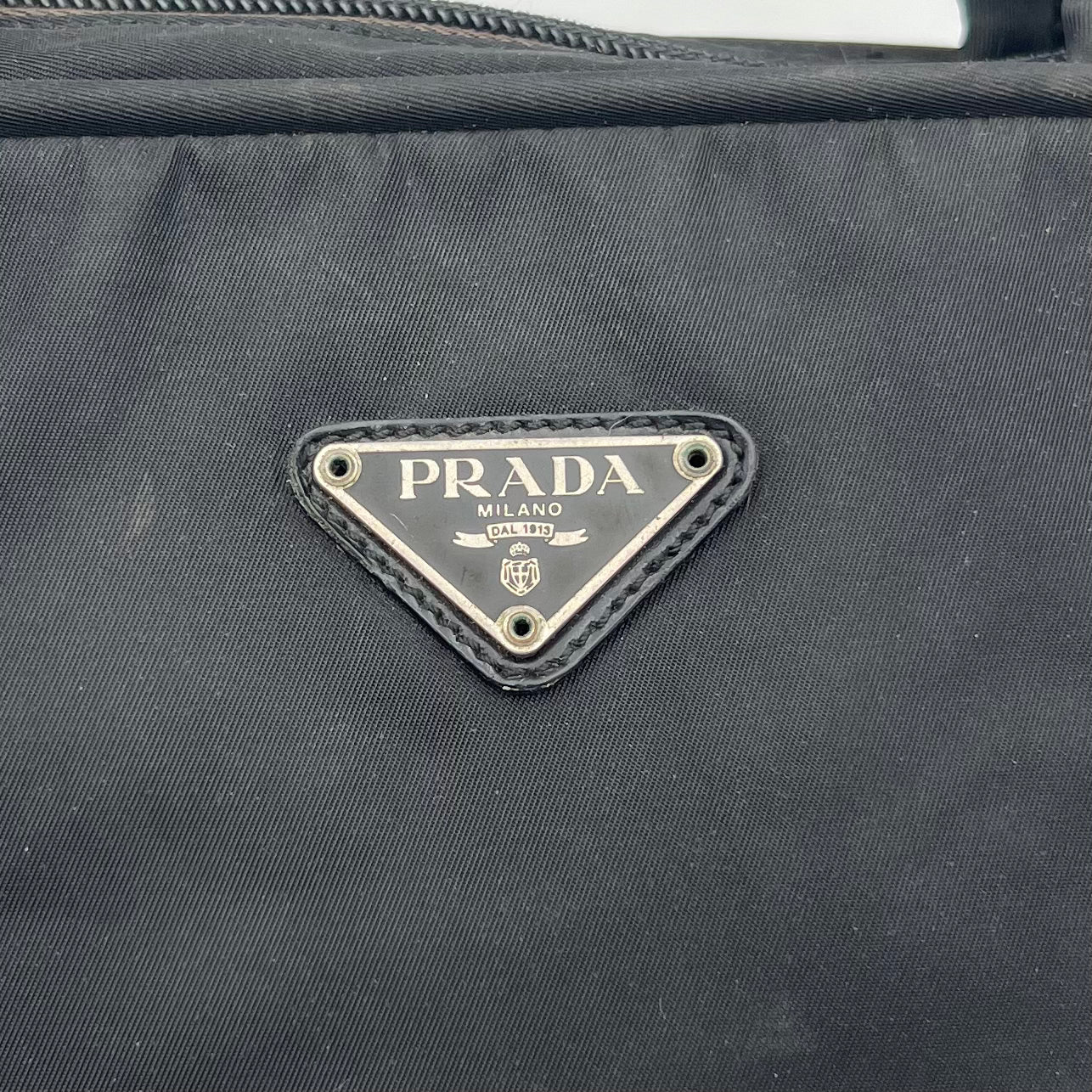 Prada Black Nylon Handbag