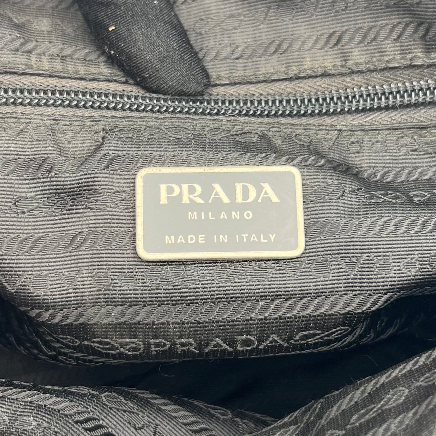 Prada Black Nylon Handbag