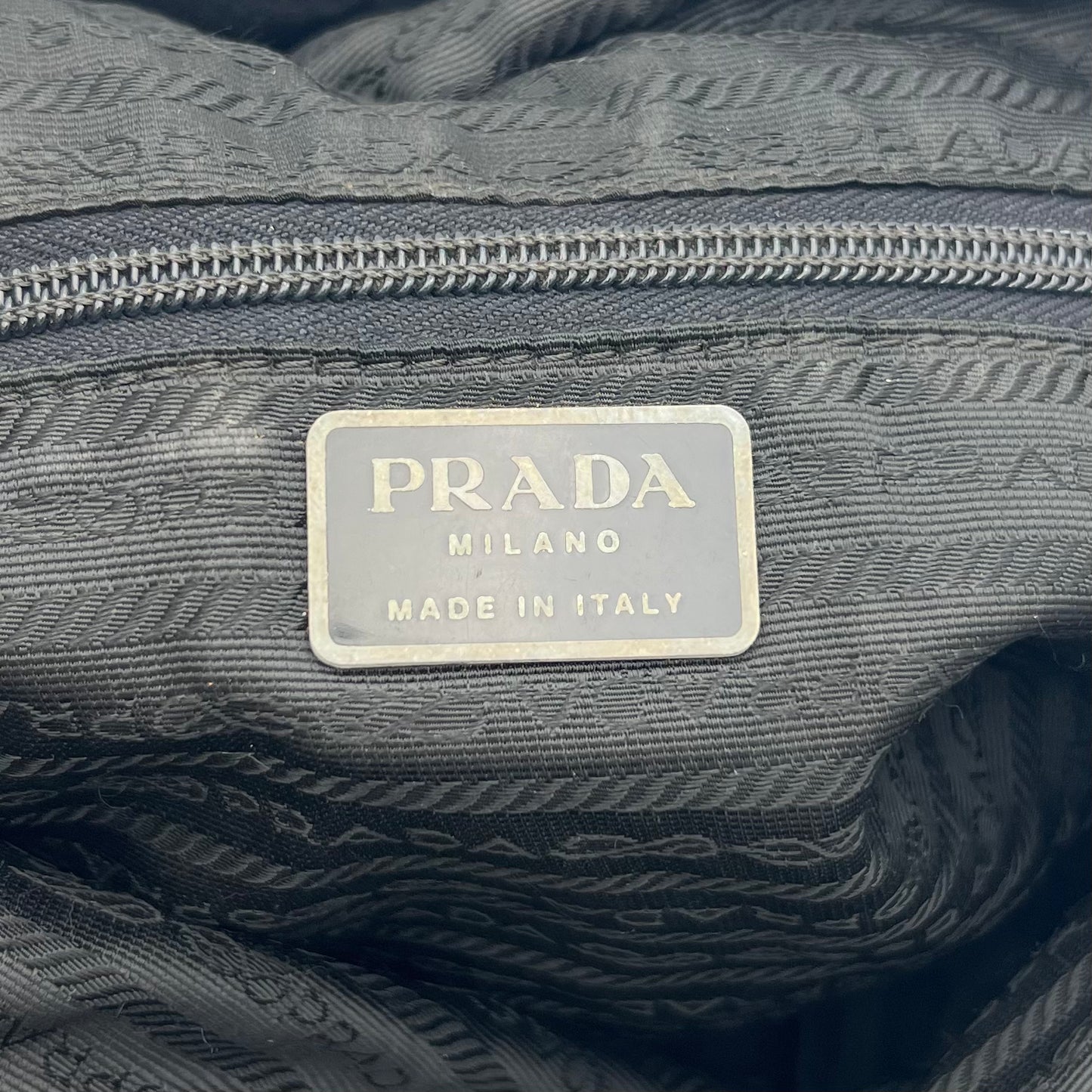 Prada Black Nylon Small Handbag