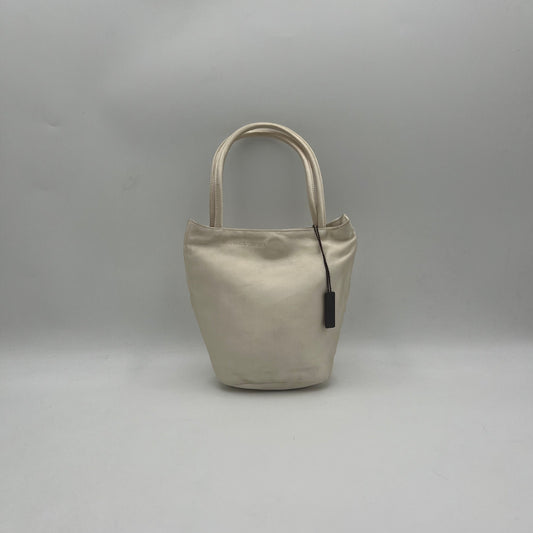 Bottega Veneta Ivory Silk Mini Tote