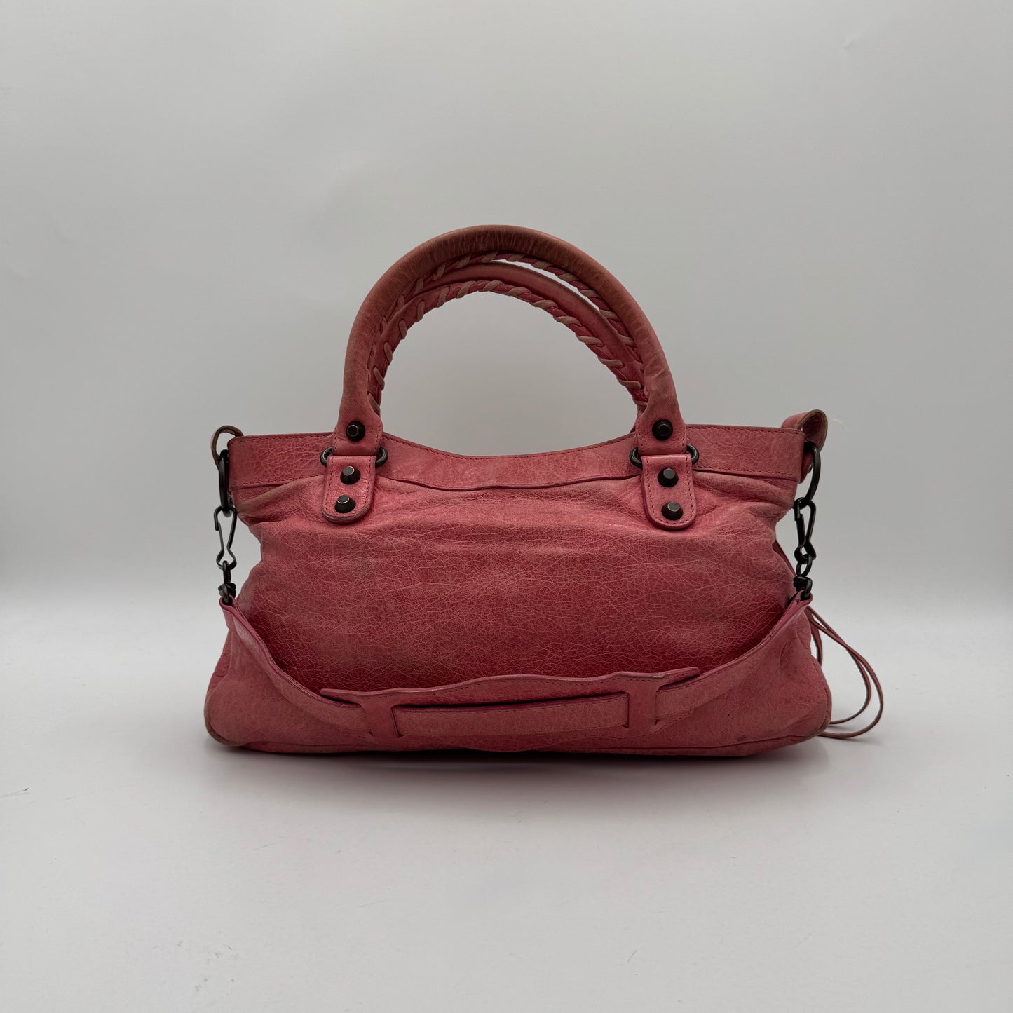 Balenciaga Pink Leather Classic First