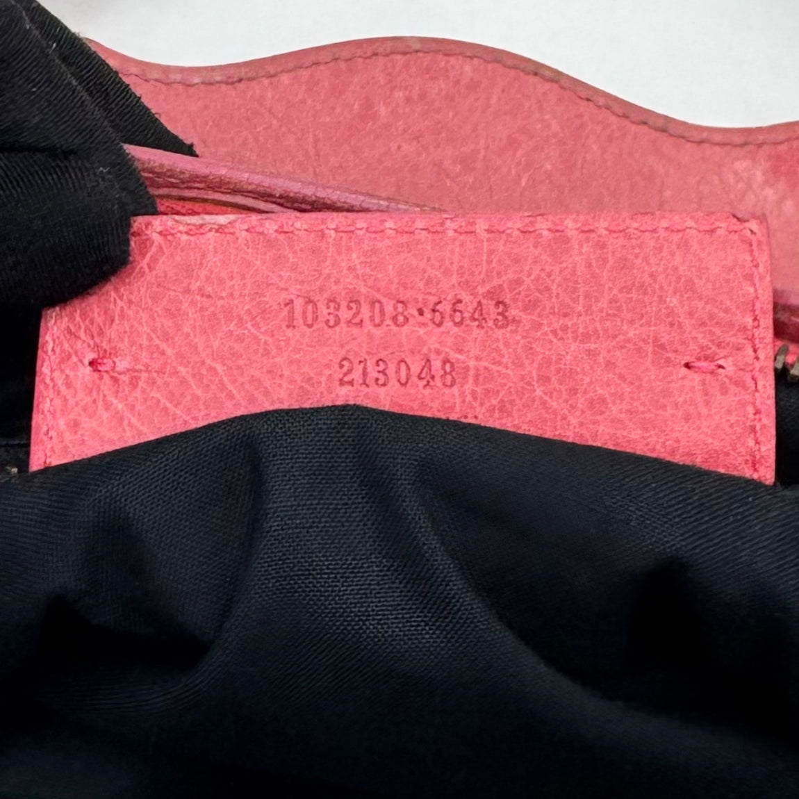 Balenciaga Pink Leather Classic First