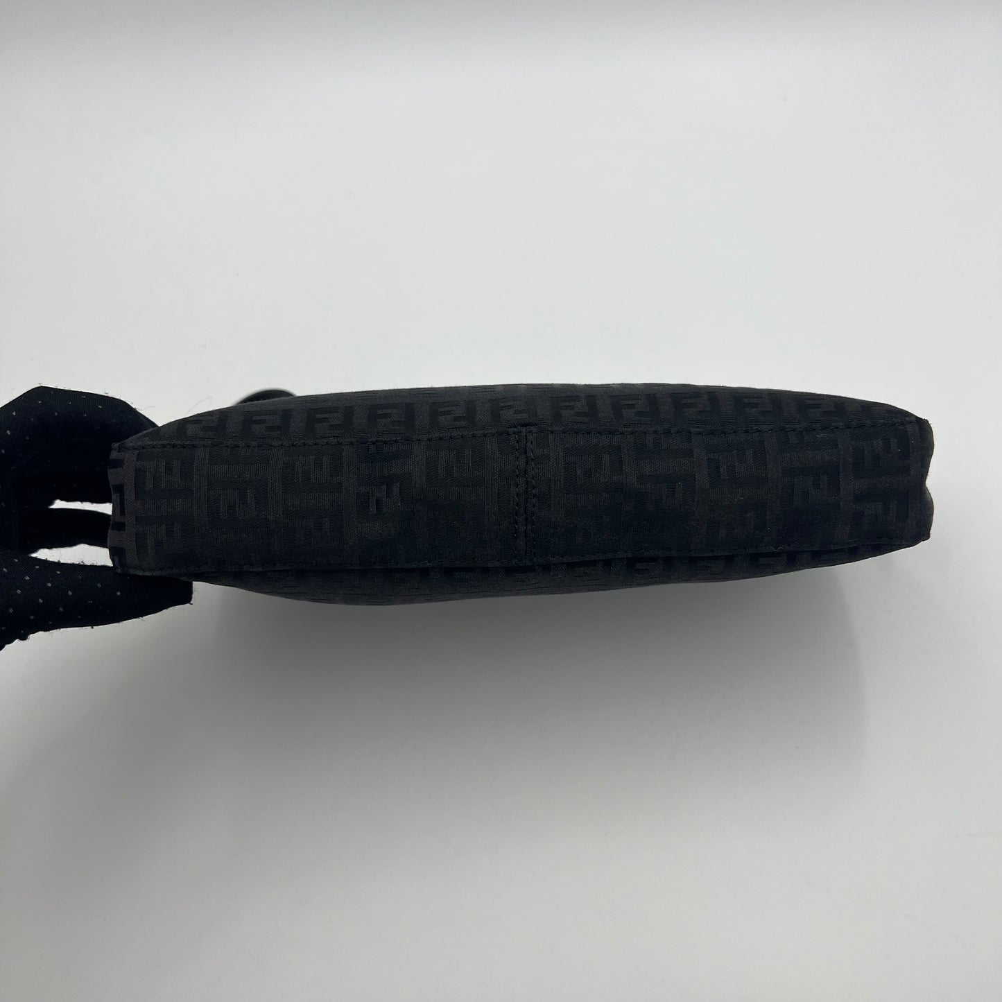 Fendi Black Zucchino Pochette