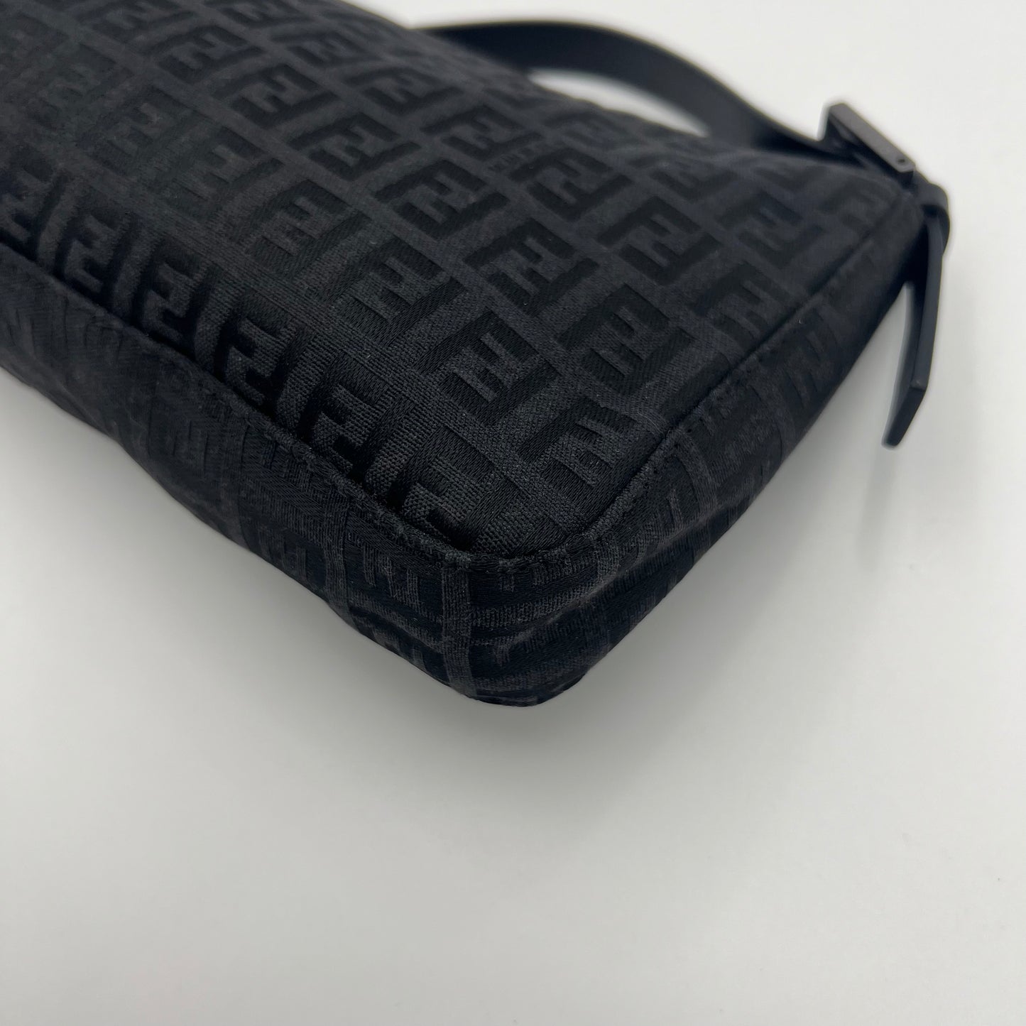 Fendi Black Zucchino Pochette