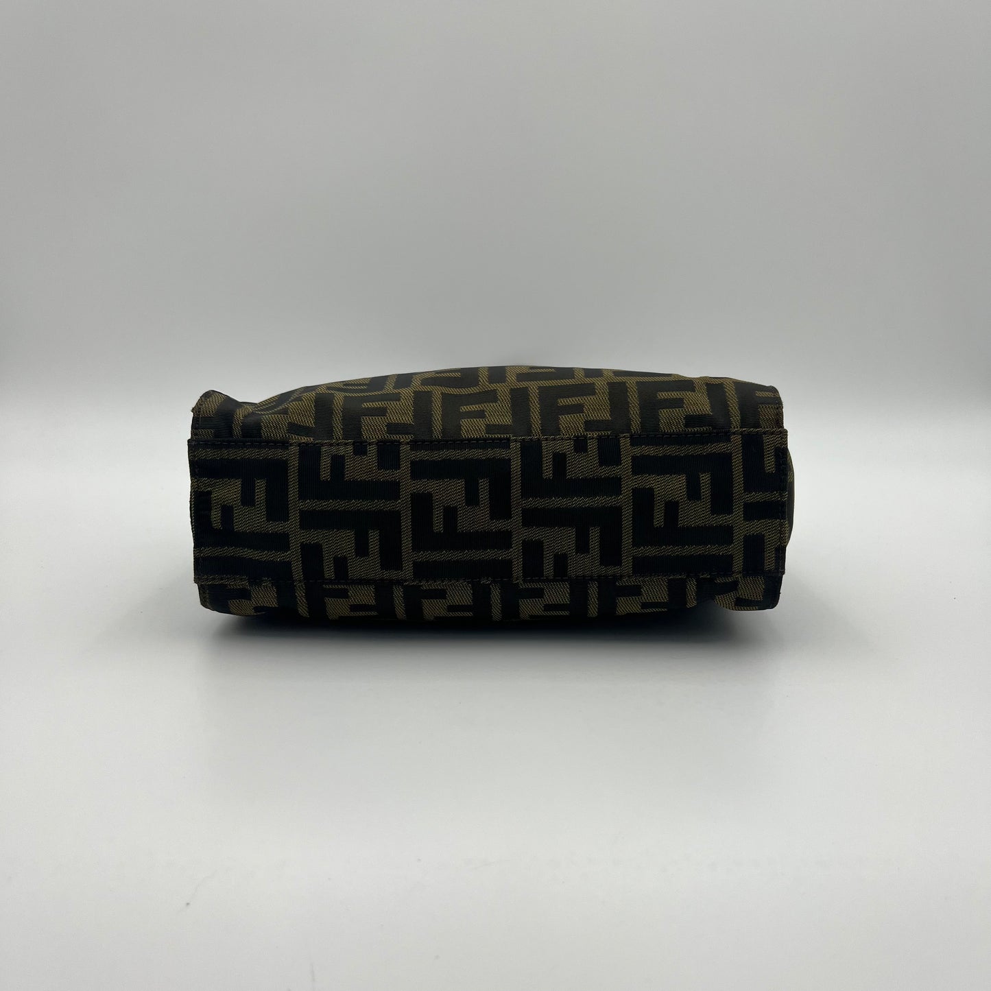 Fendi Tobacco Zucca Tote Shoulder Bag