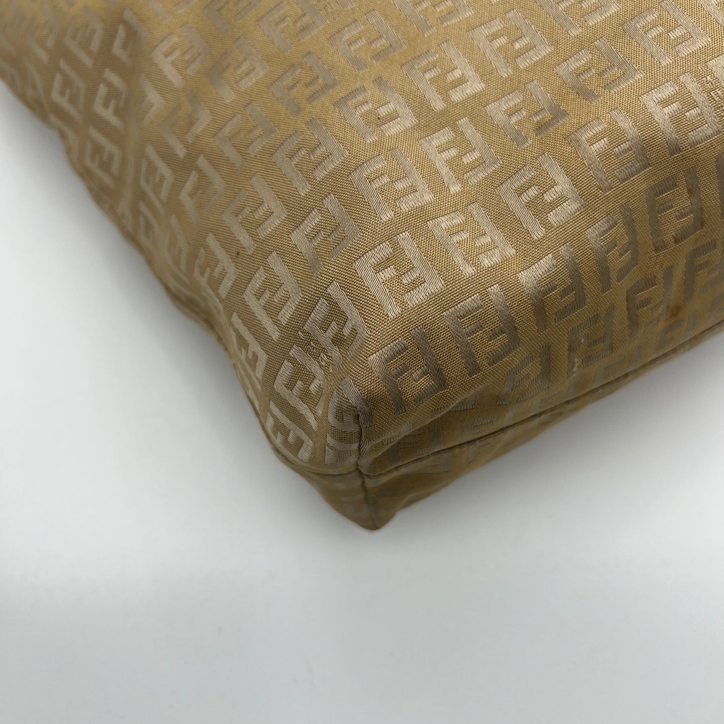 Fendi Beige Zucchino Small Tote