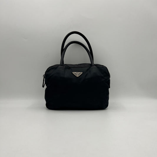 Prada Black Nylon Small Handbag