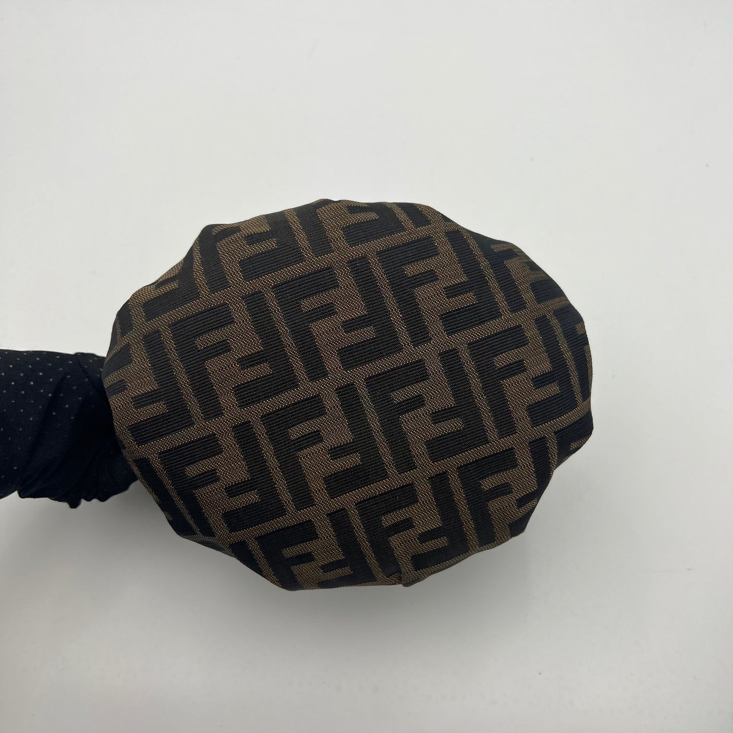 Fendi Tobacco Zucca Mini Chef Handbag