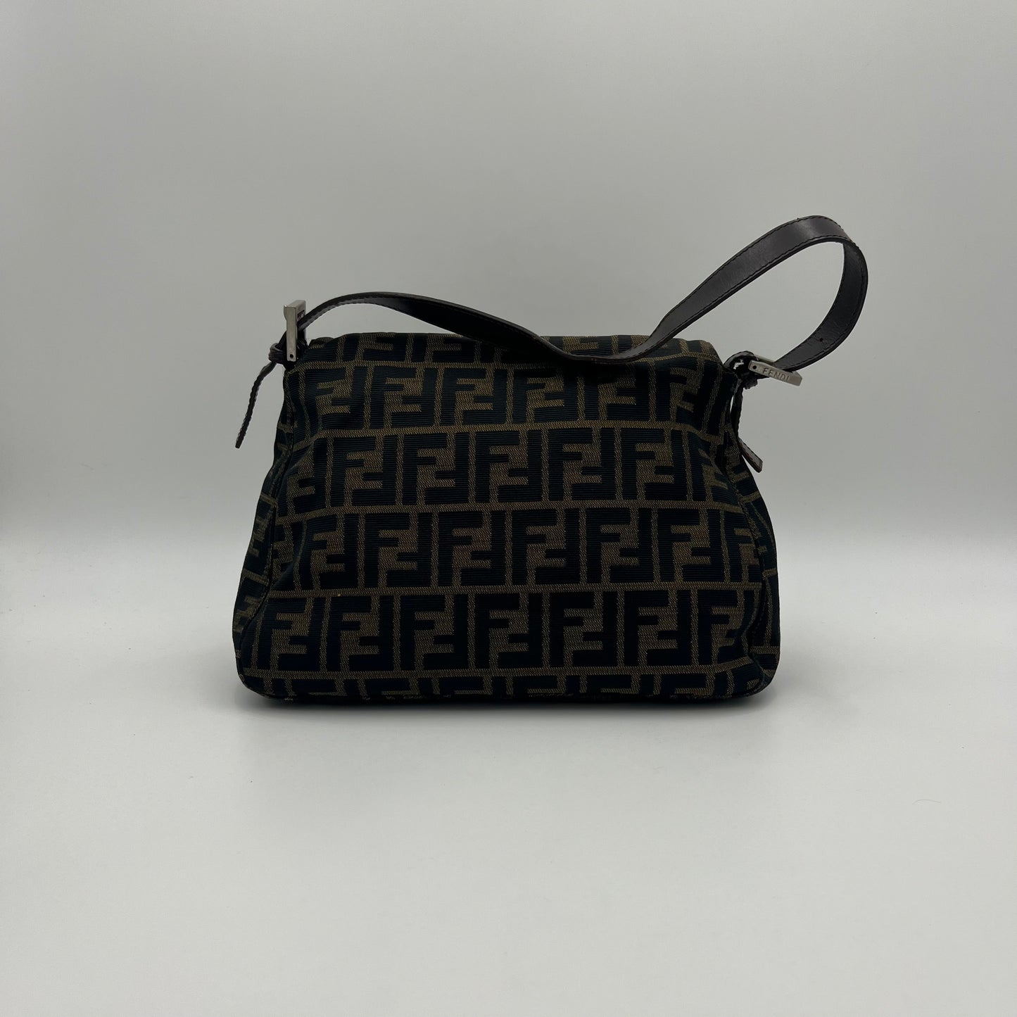 Fendi Tobacco Zucca Mamma Baguette