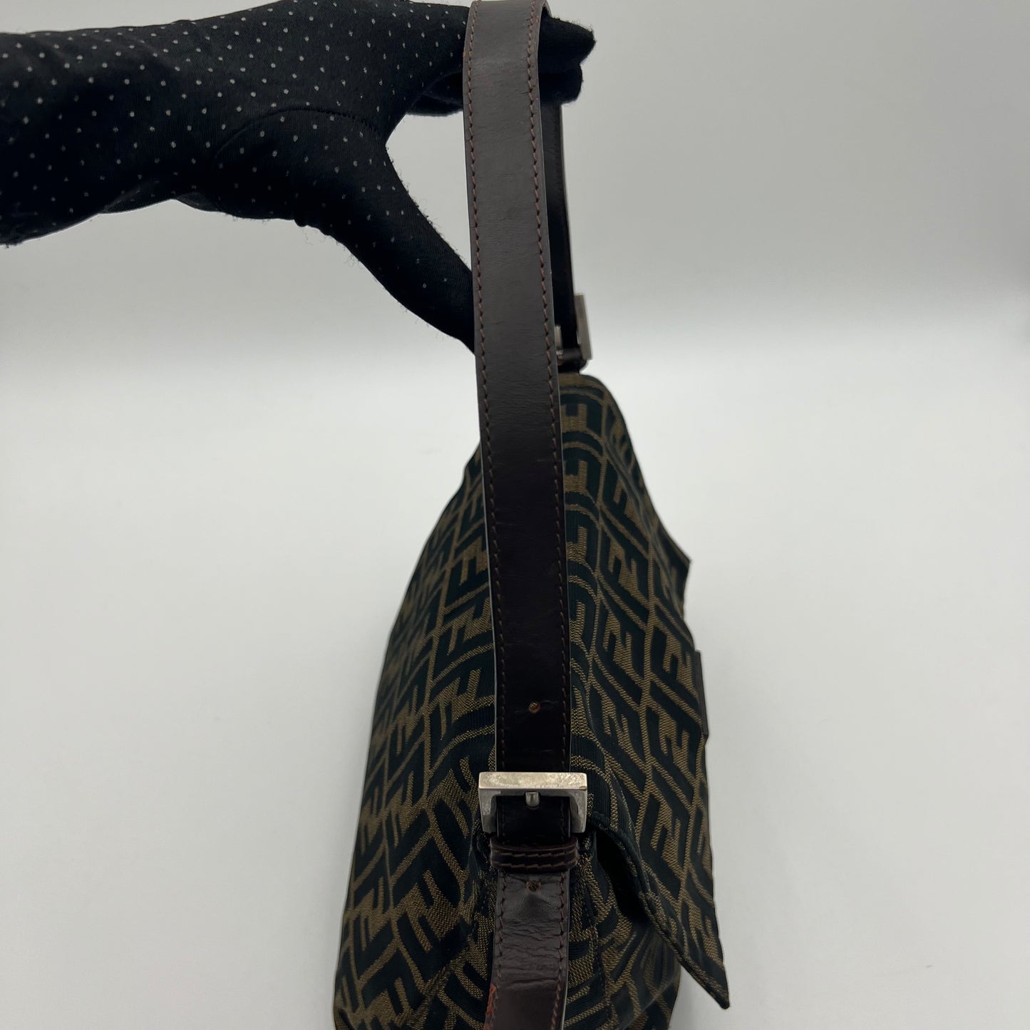 Fendi Tobacco Zucca Mamma Baguette
