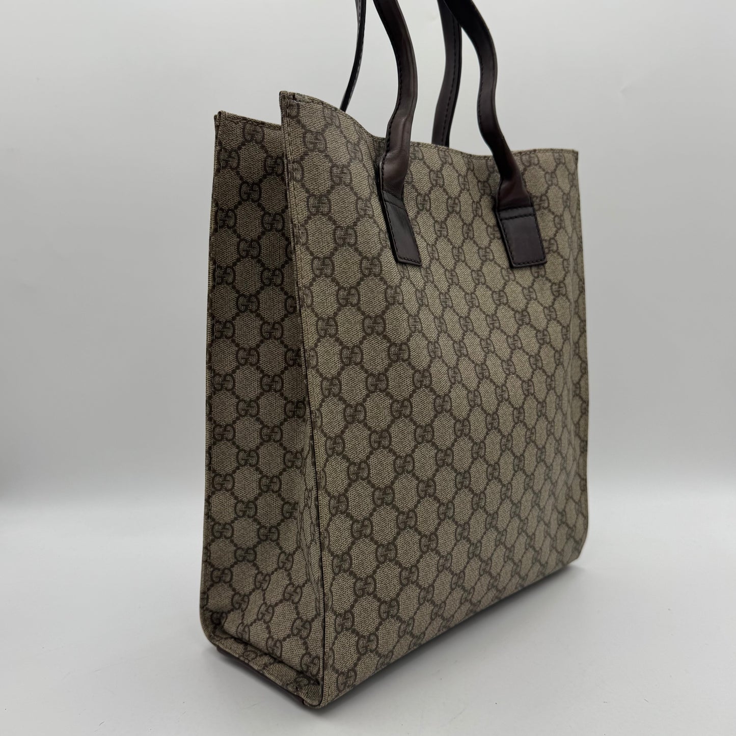 Gucci Monogram PVC Vertical Tote