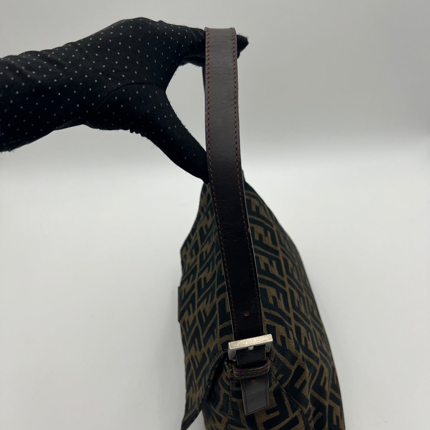 Fendi Tobacco Zucca Mamma Baguette